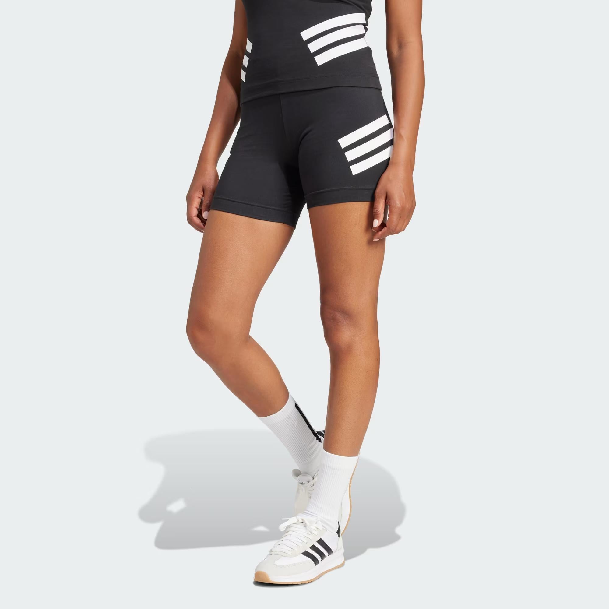 adidas Future Icons 3 Stripes Biker Kadın Tayt