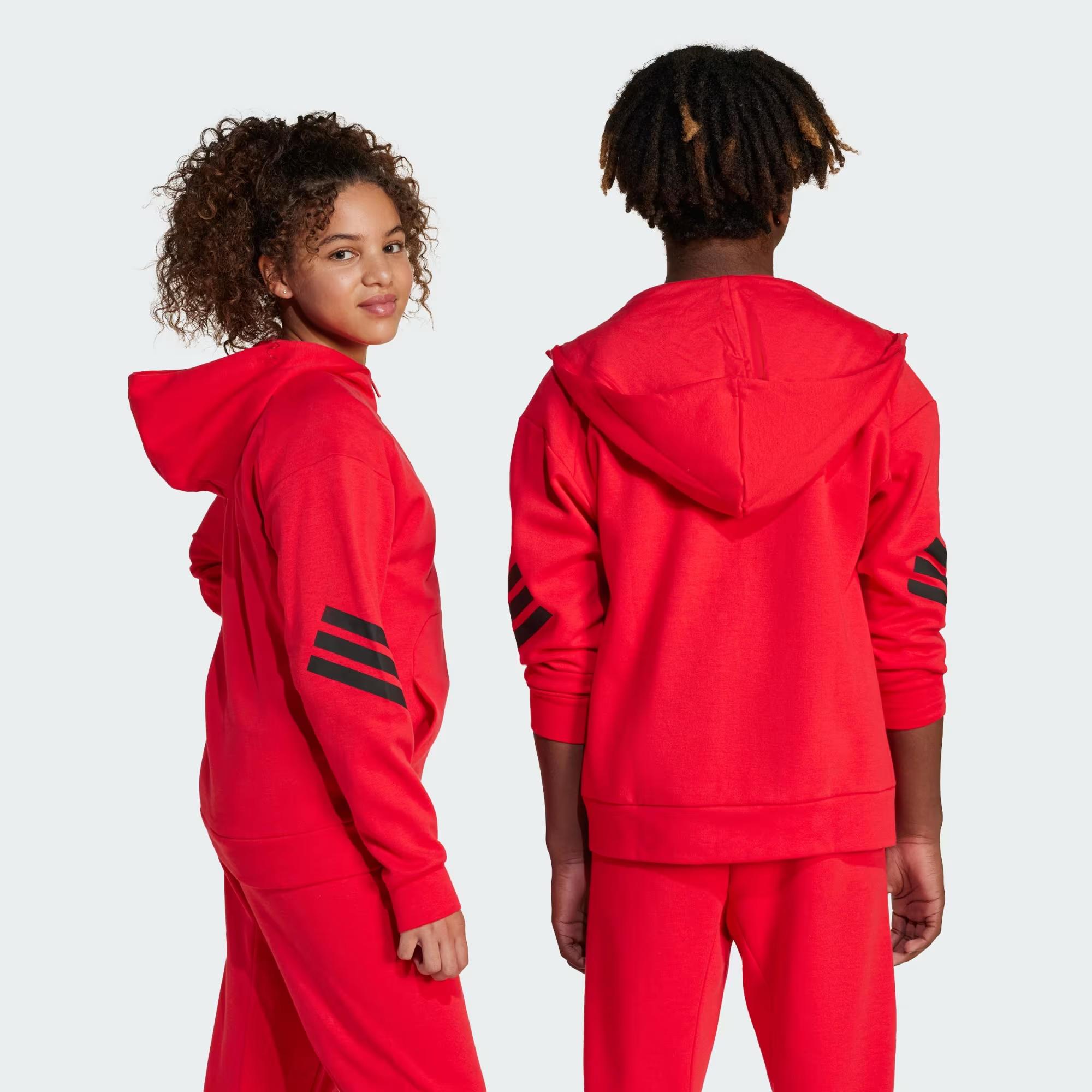 adidas Future Icons 3-Stripes Full-Zip HD Çocuk Sweatshirt