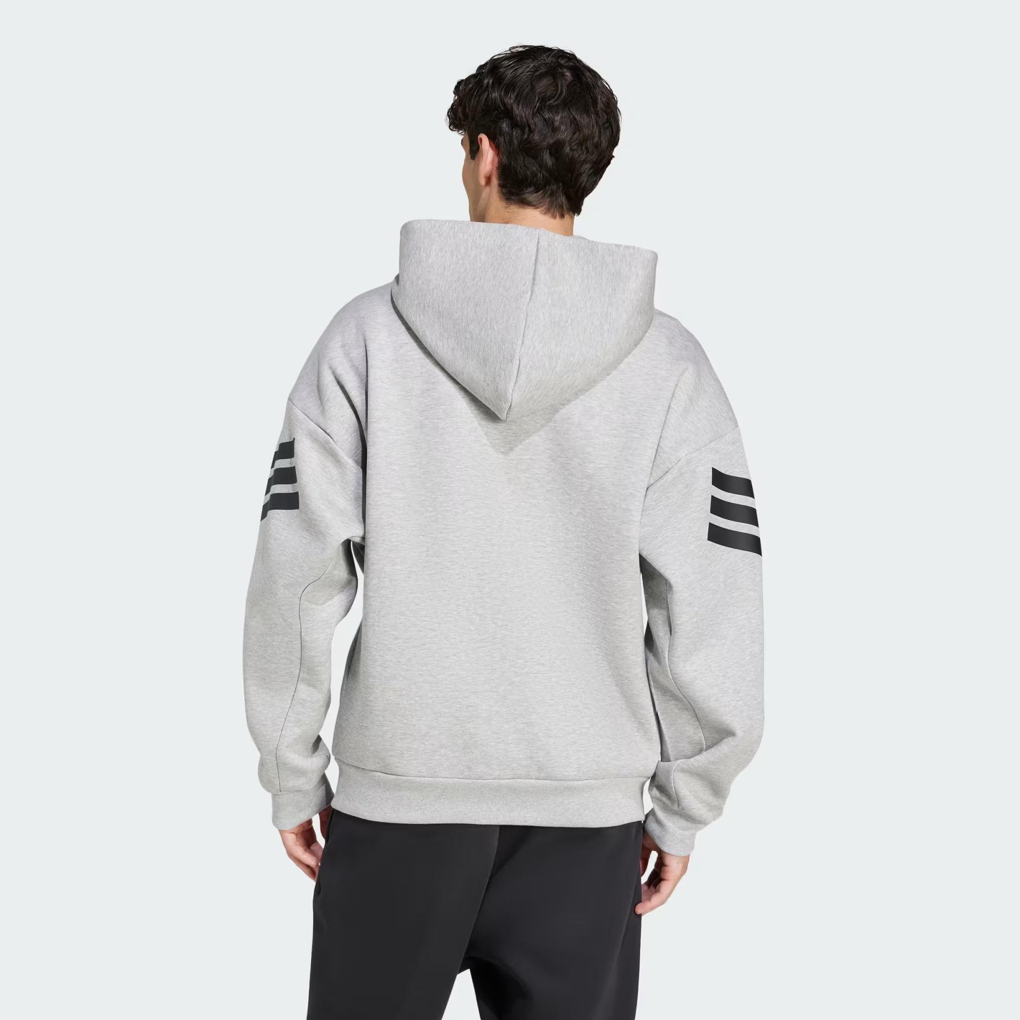 adidas Future Icons 3-Stripes Full-Zip Erkek Sweatshirt