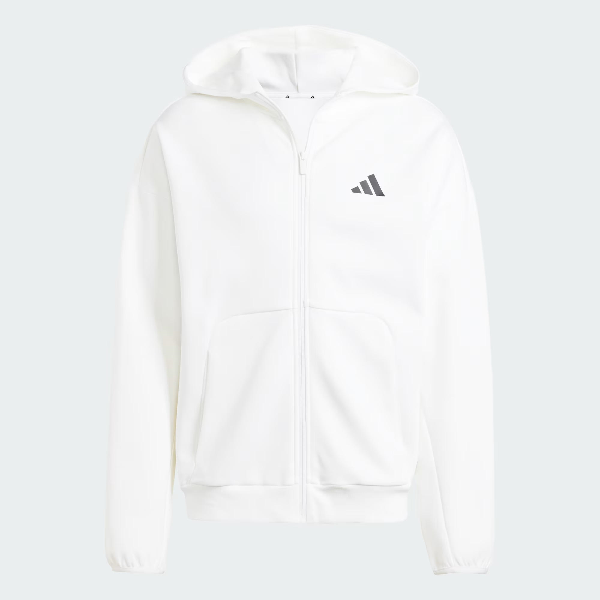 adidas Future Icons Small Logo Full-Zip Erkek Sweatshirt