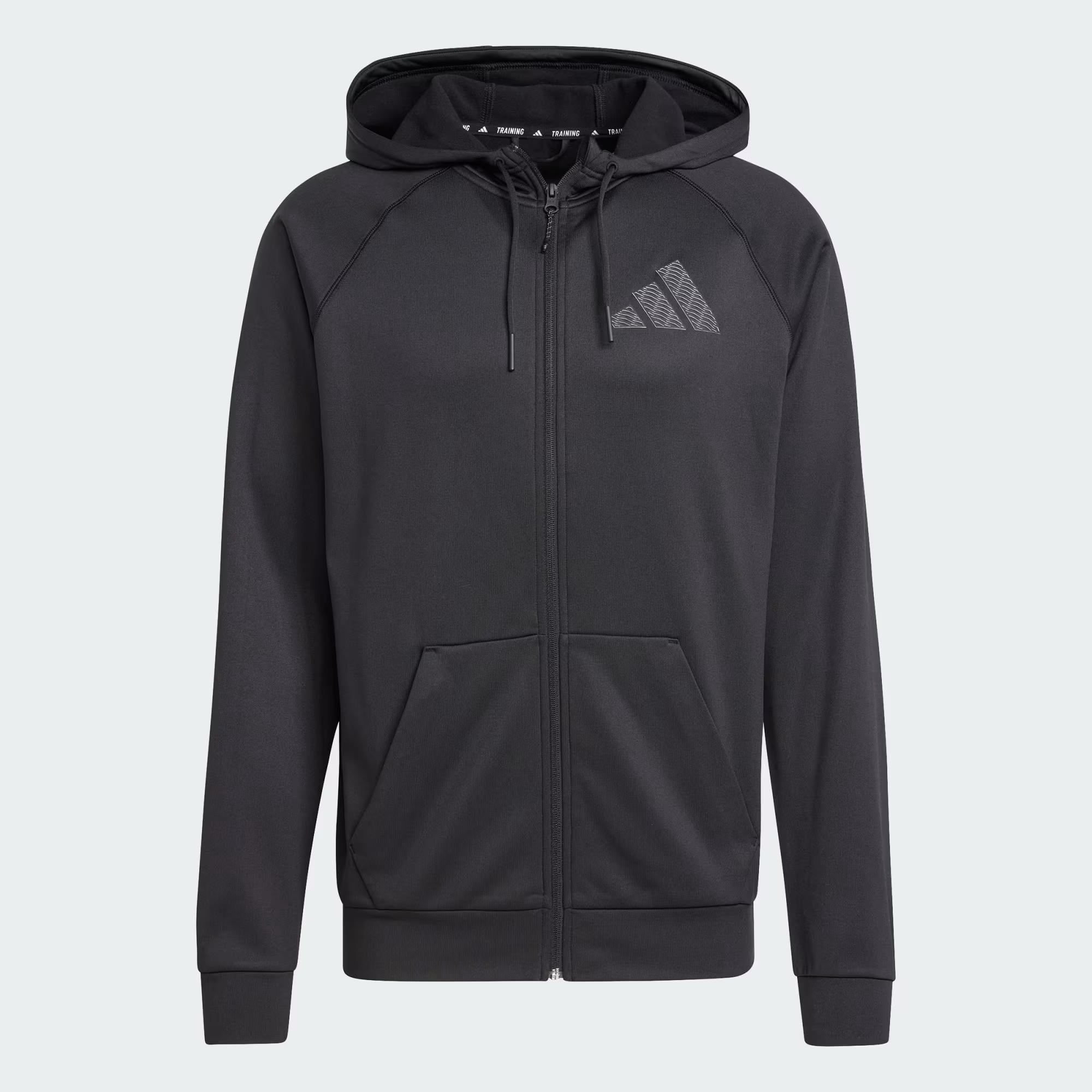 adidas Game and Go Training Full-Zip Erkek Sweatshirt