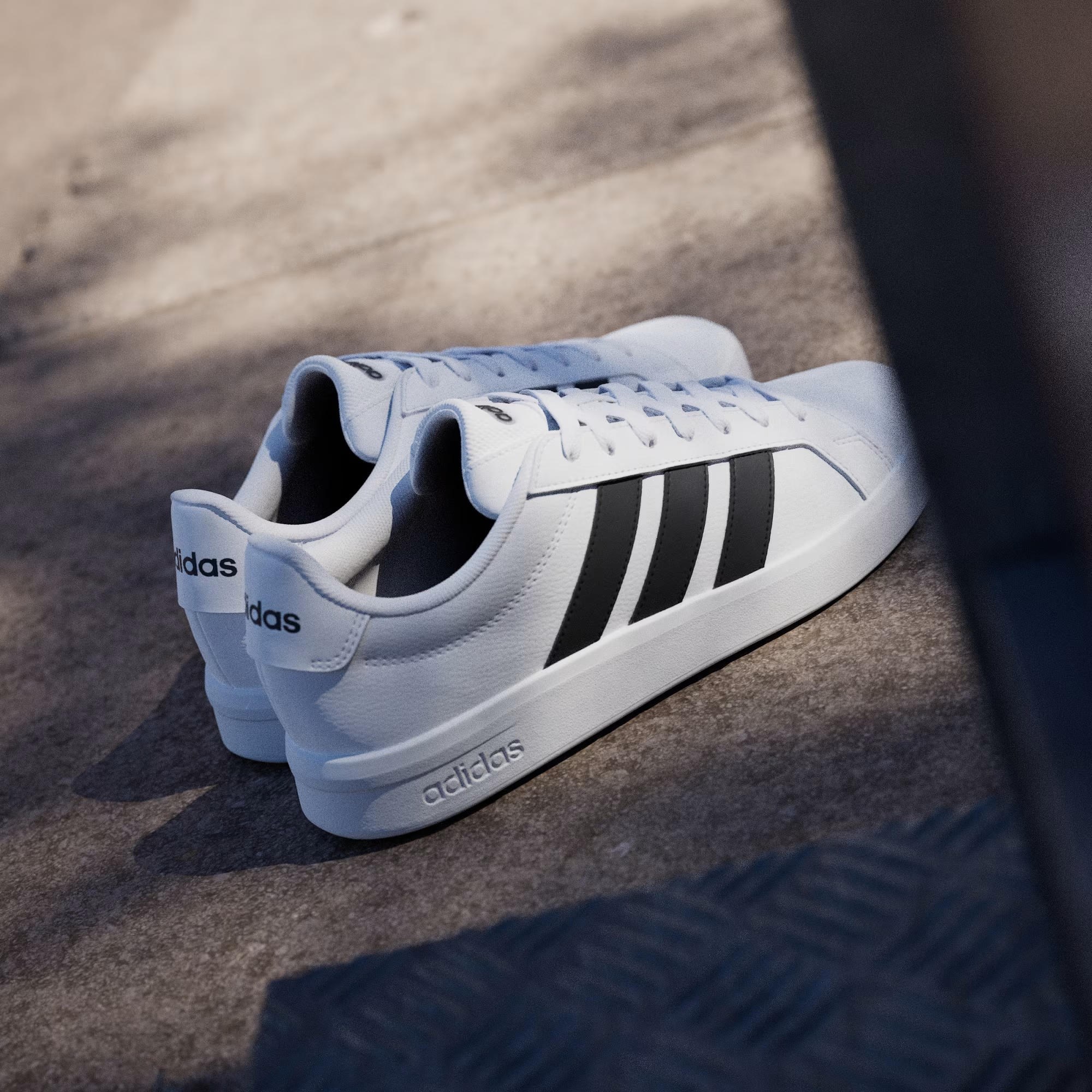 adidas Grand Court Base 3.0 Erkek Günlük Spor Ayakkabı