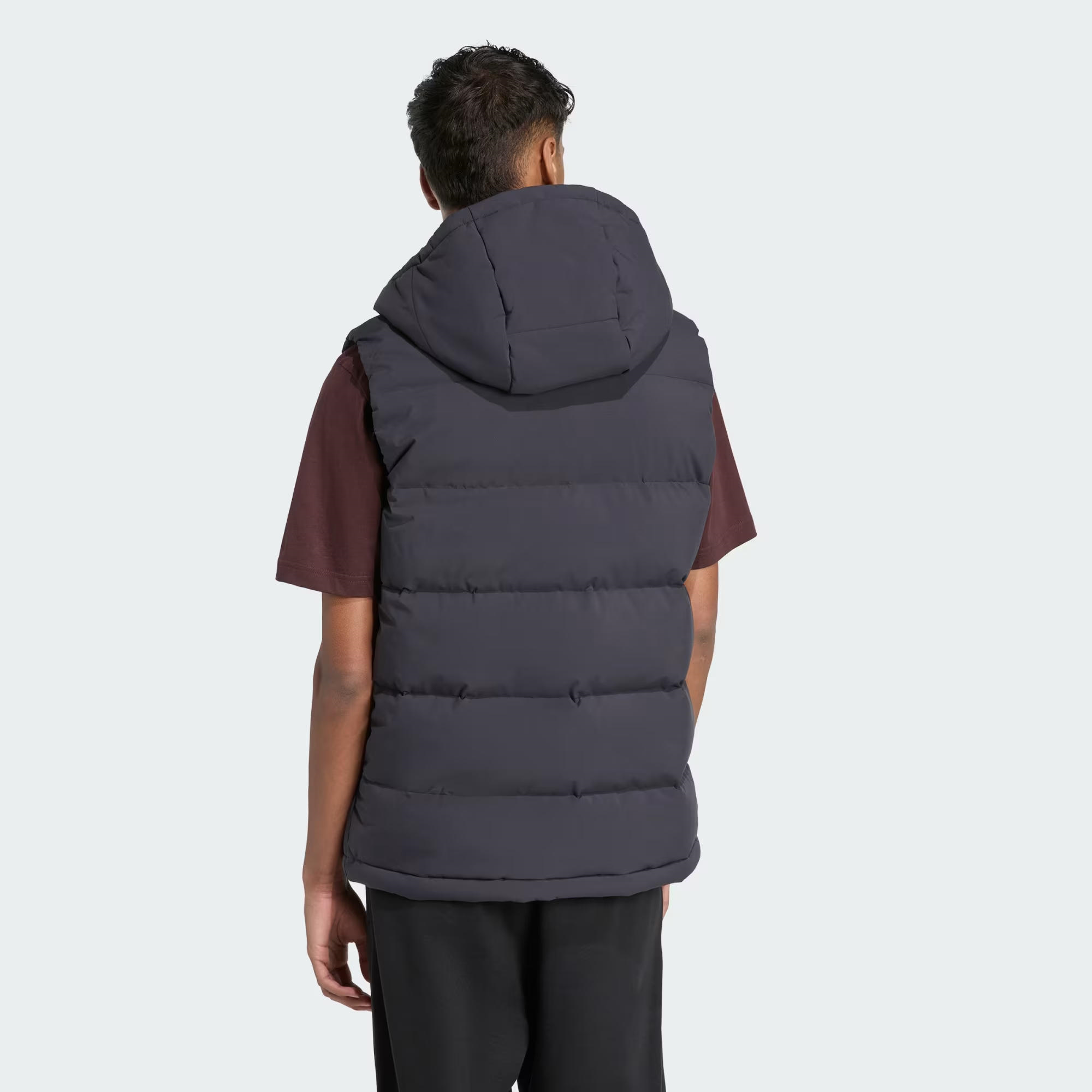 adidas Helionic CLIMAWARM Hooded Down Erkek Yelek