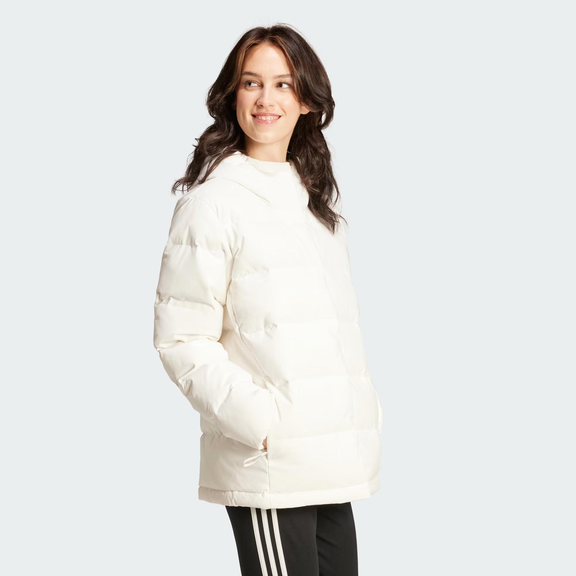 adidas Helionic Hooded Down Kadın Mont