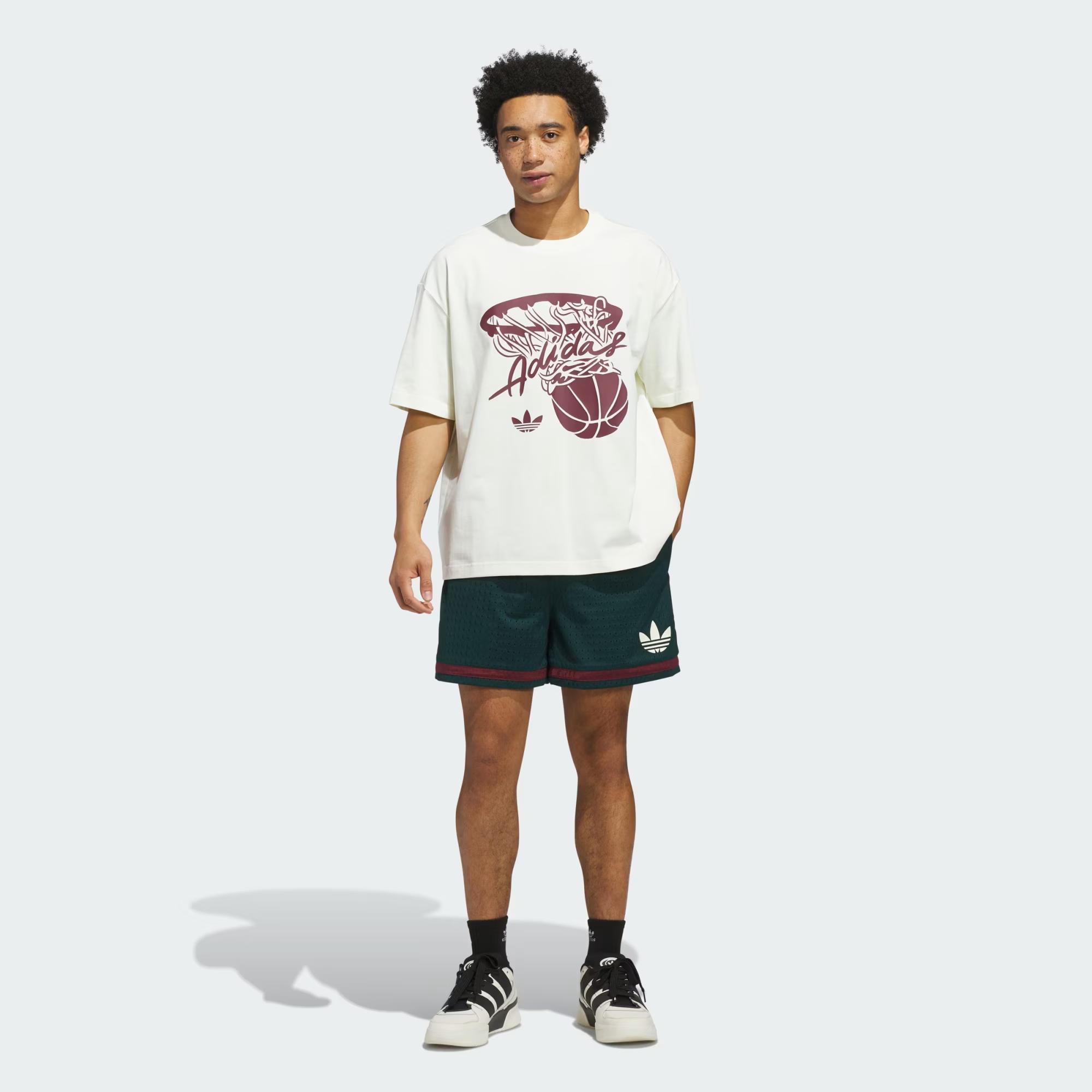 adidas Hot Shot Graphic Erkek Tişört