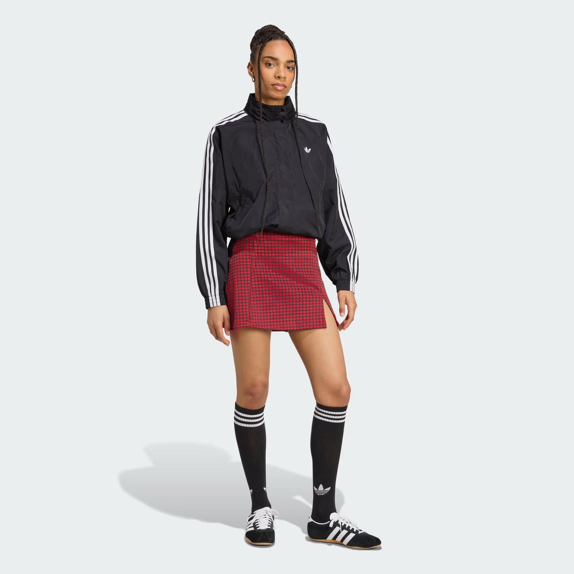 adidas Houndstooth Tailored Kadın Etek