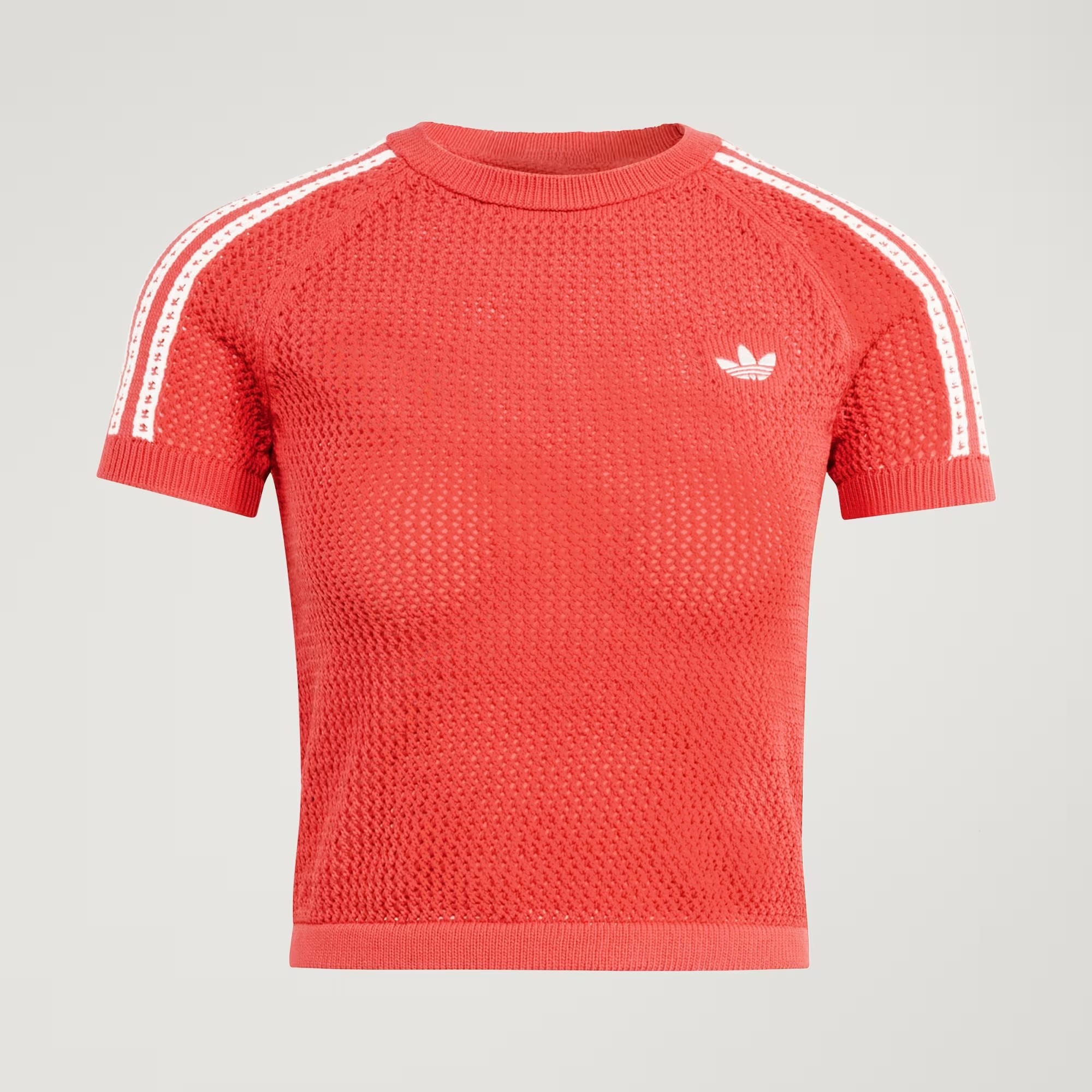 adidas Knitted Crochet Cali Kadın Tişört