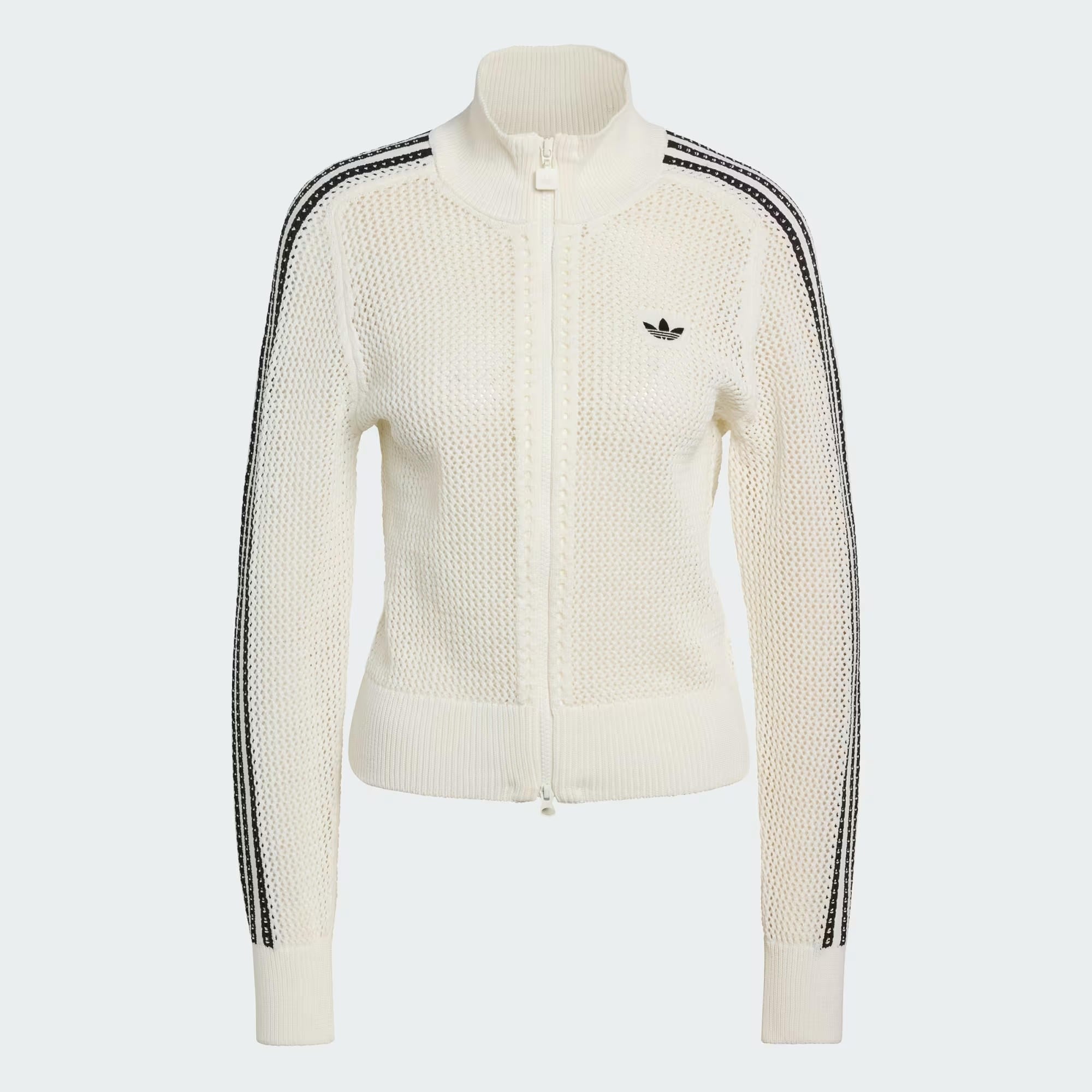 adidas Knitted Crochet Firebird Kadın Sweatshirt