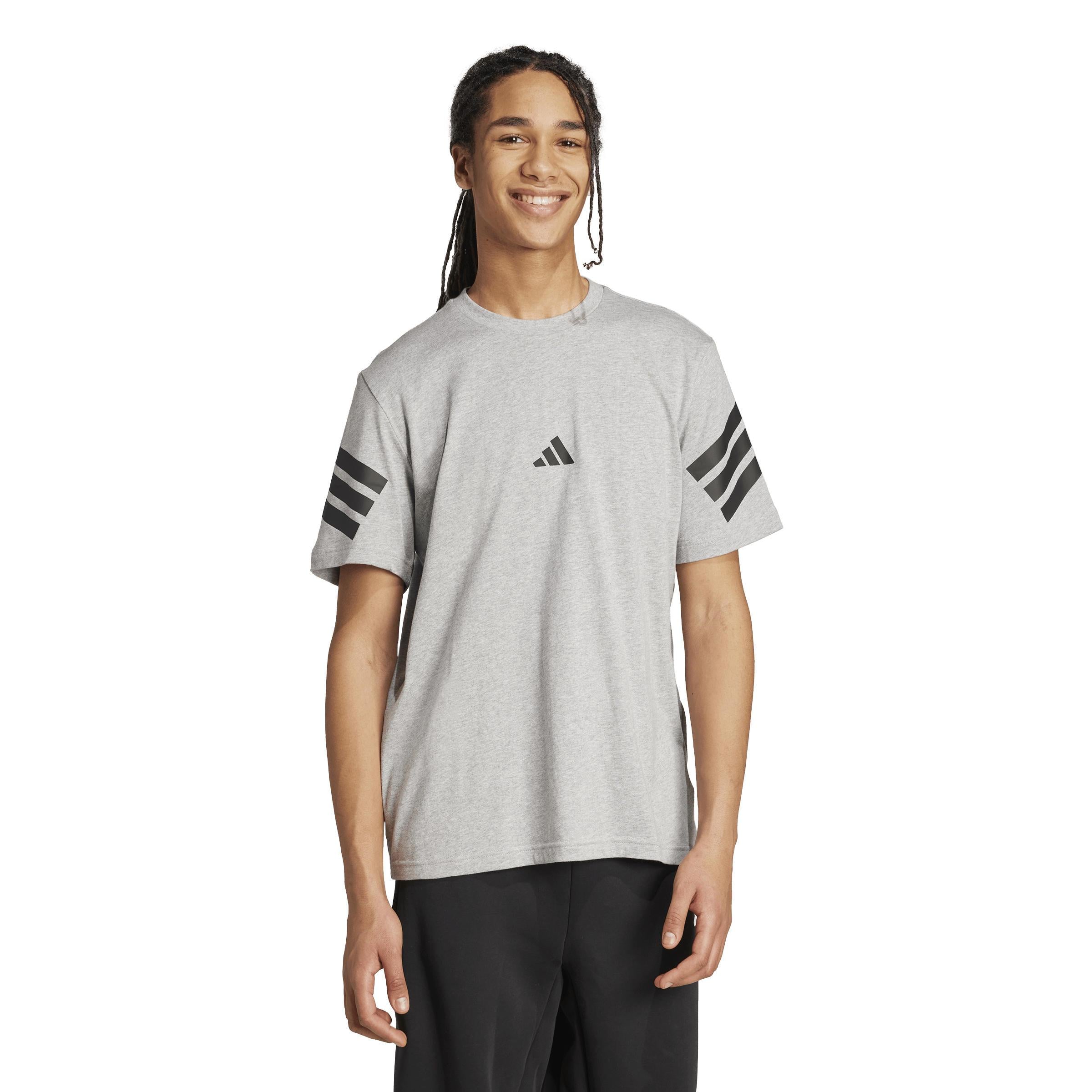 adidas M FI 3S Reg Erkek Tişört