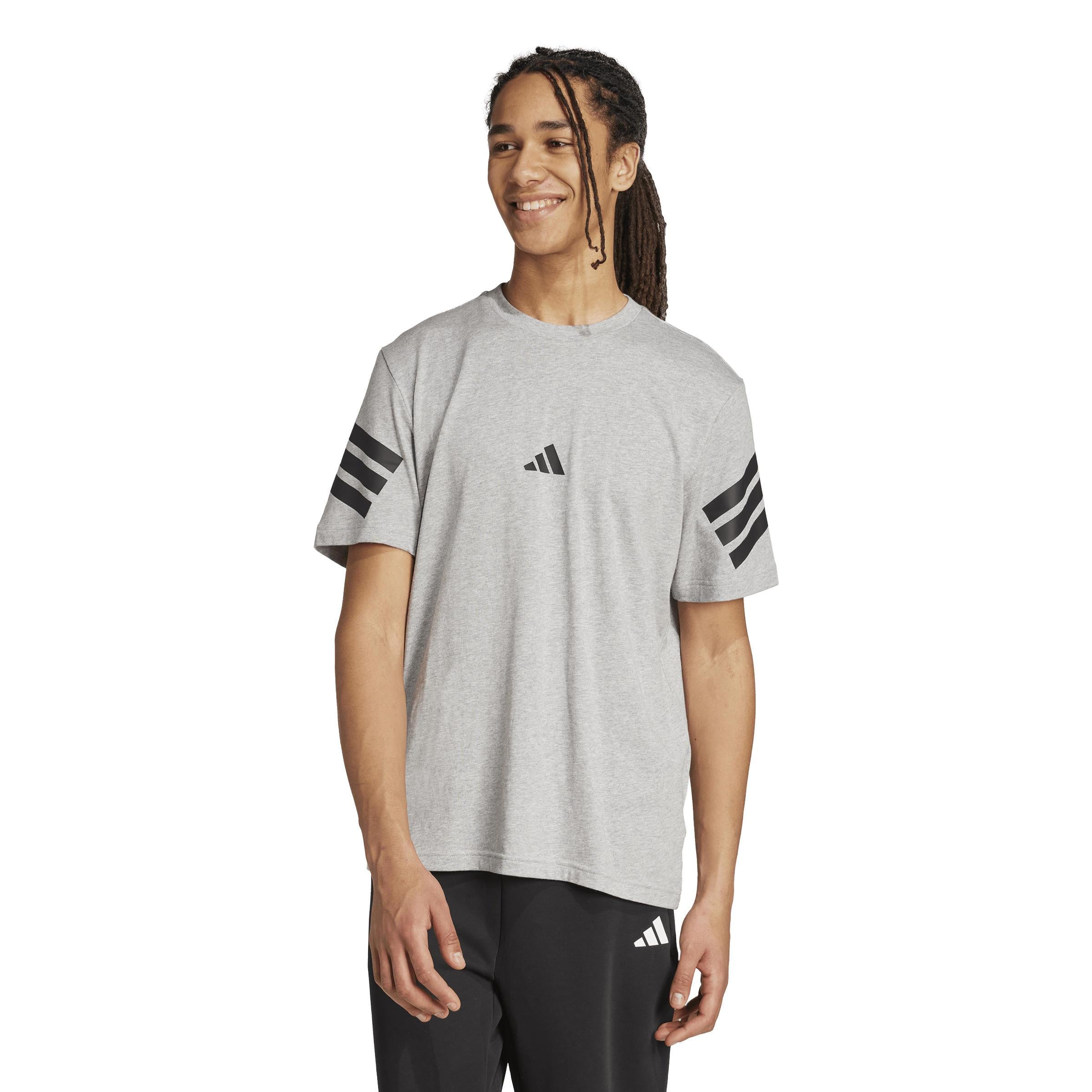 adidas M FI 3S Reg Erkek Tişört