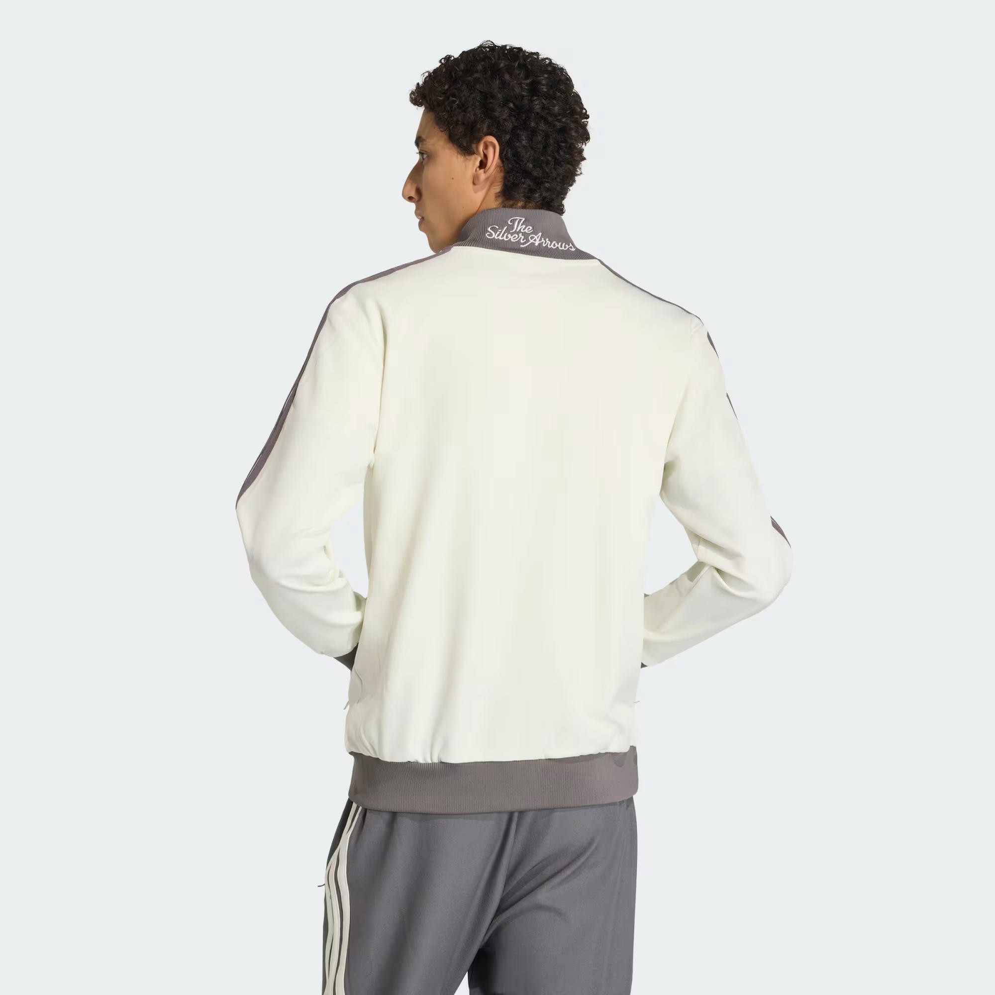 adidas Mercedes Amg Petronas Formula 1 Team Silver Arrows Icon Erkek Sweatshirt