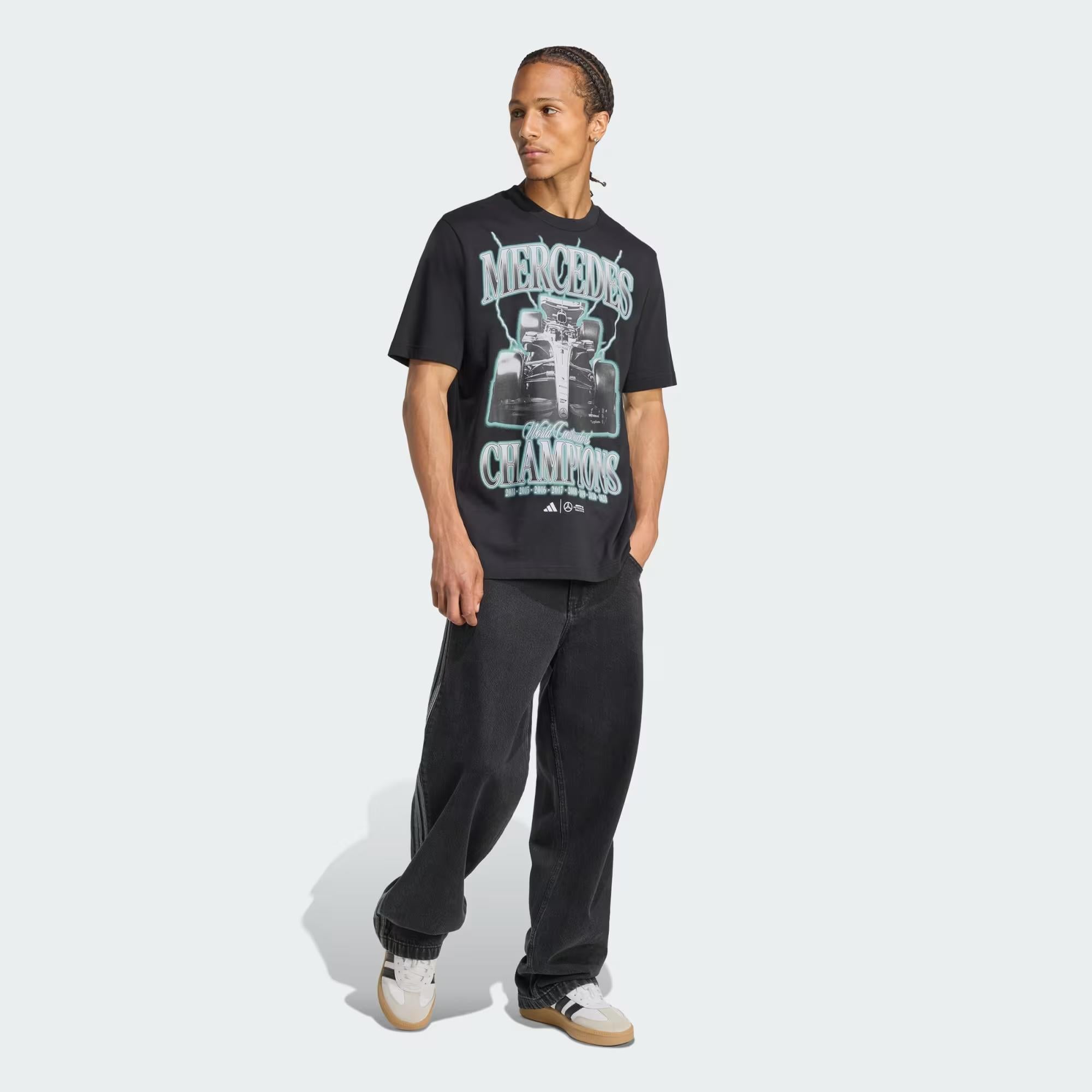adidas Mercedes Amg Petronas Formula One Team Graphic Erkek Tişört