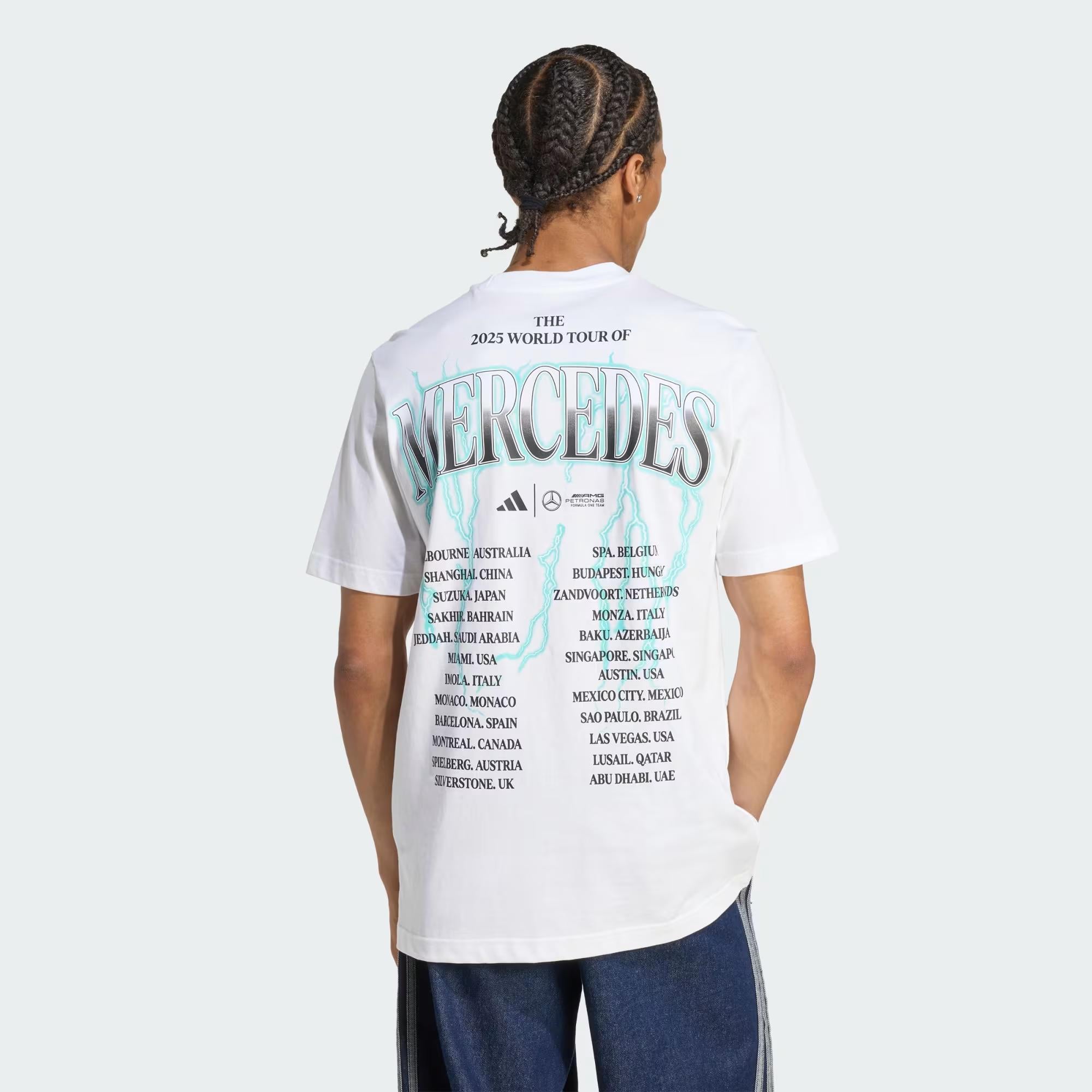 adidas Mercedes Amg Petronas Formula One Team Graphic Erkek Tişört