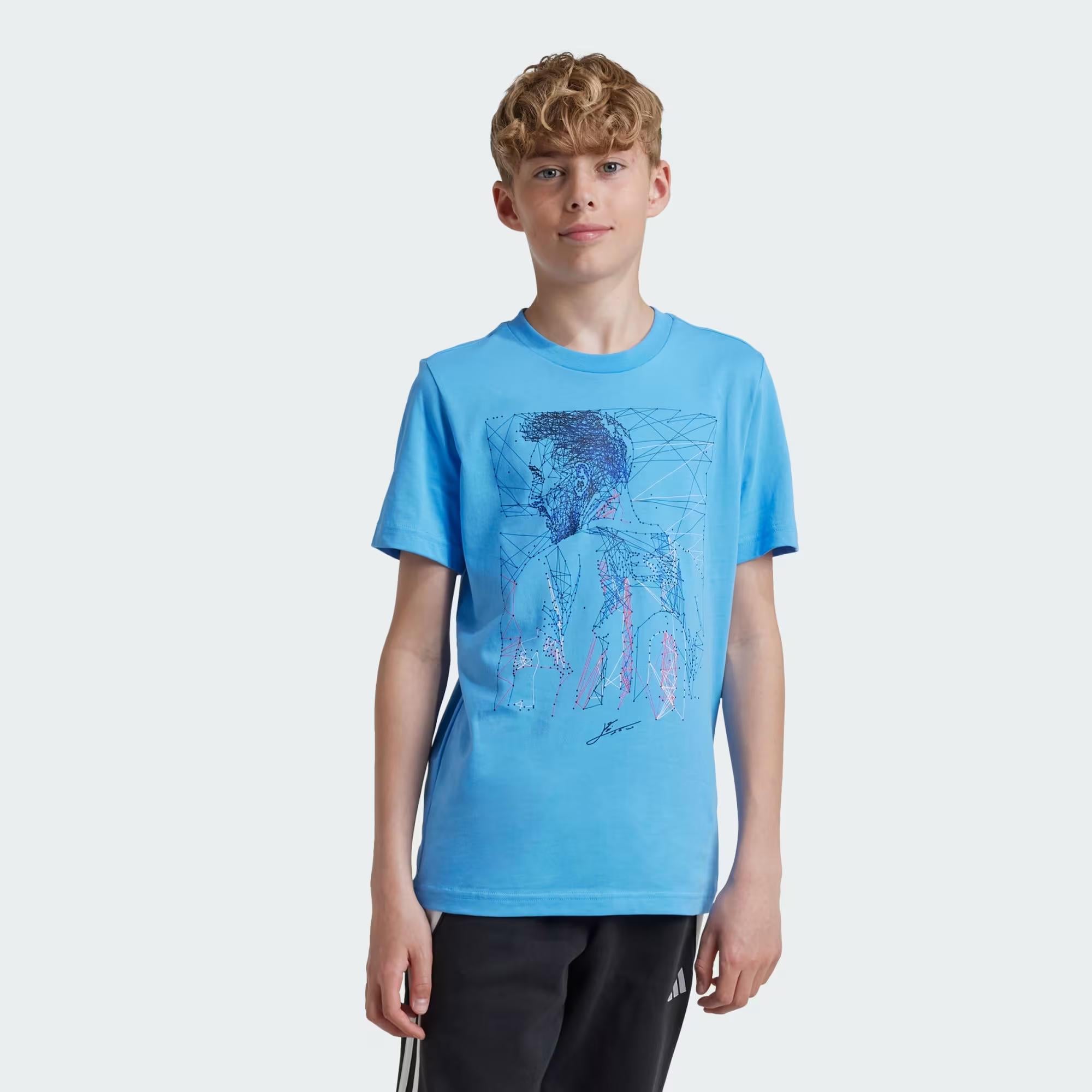 adidas Messi Football Graphic Çocuk Tişört