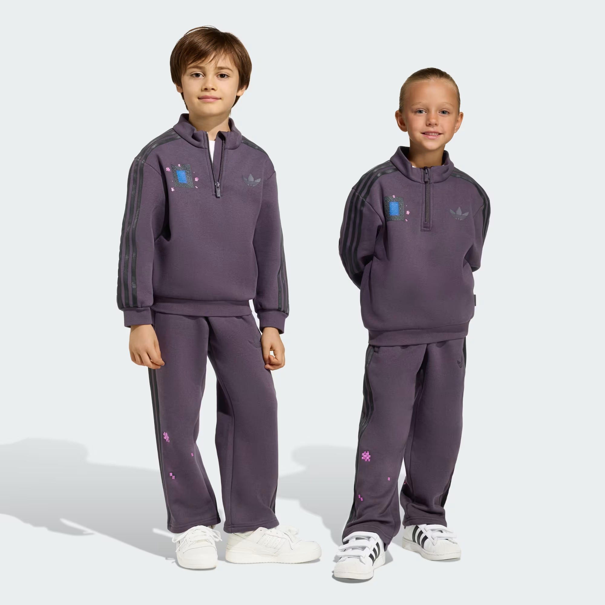 adidas Minecraft Loose Crew Çocuk Eşofman Takımı