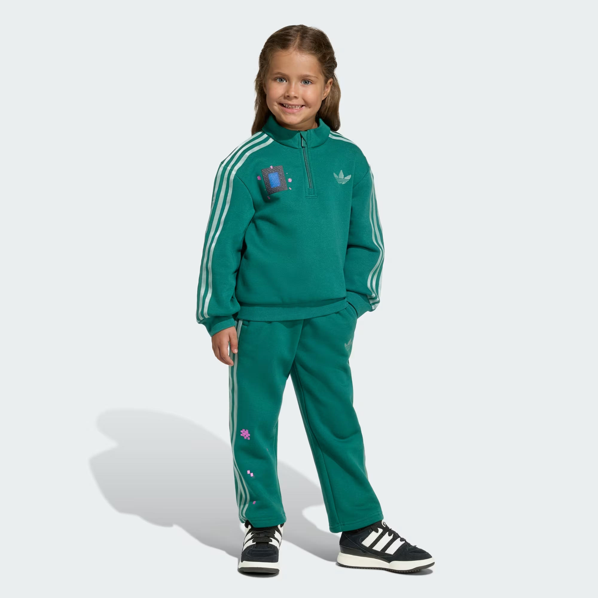 adidas Minecraft Loose Crew Çocuk Eşofman Takımı