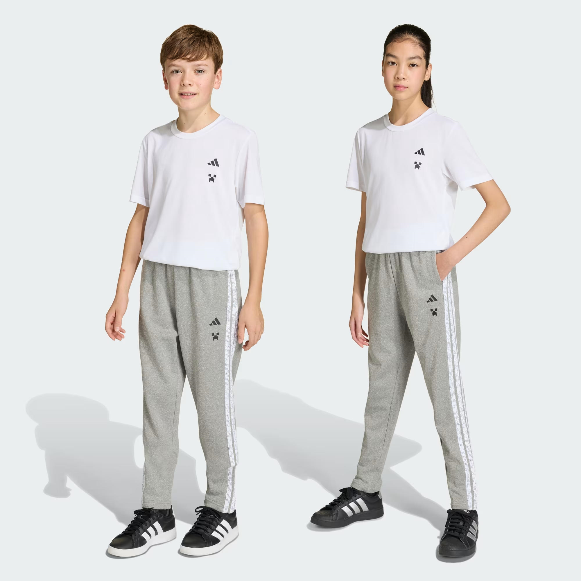 adidas Minecraft Training 3 Stripes Çocuk Eşofman Altı