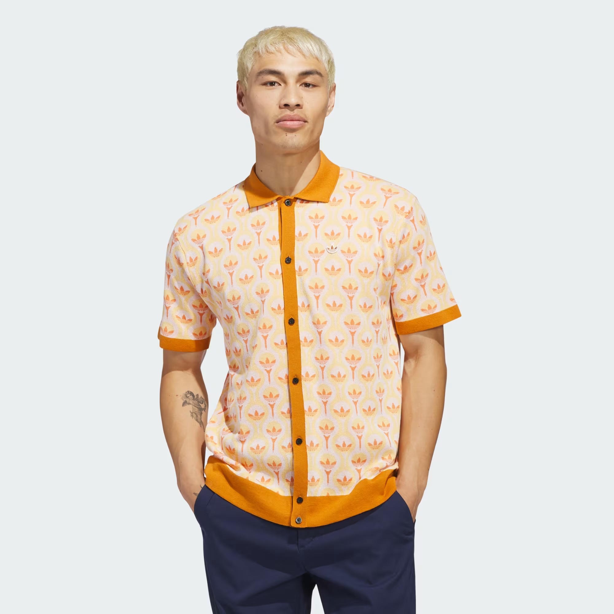 adidas OG Knit Polo Erkek Tişört