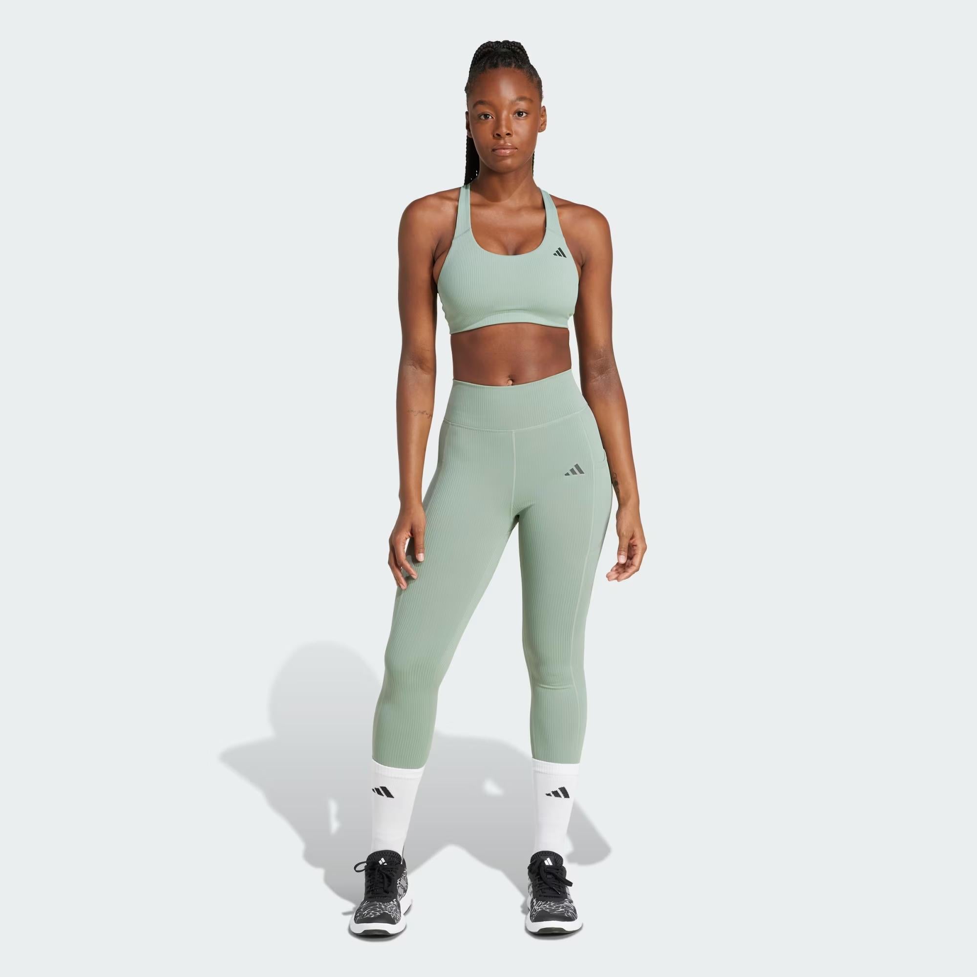 adidas Optime Rib 7/8 Kadın Tayt