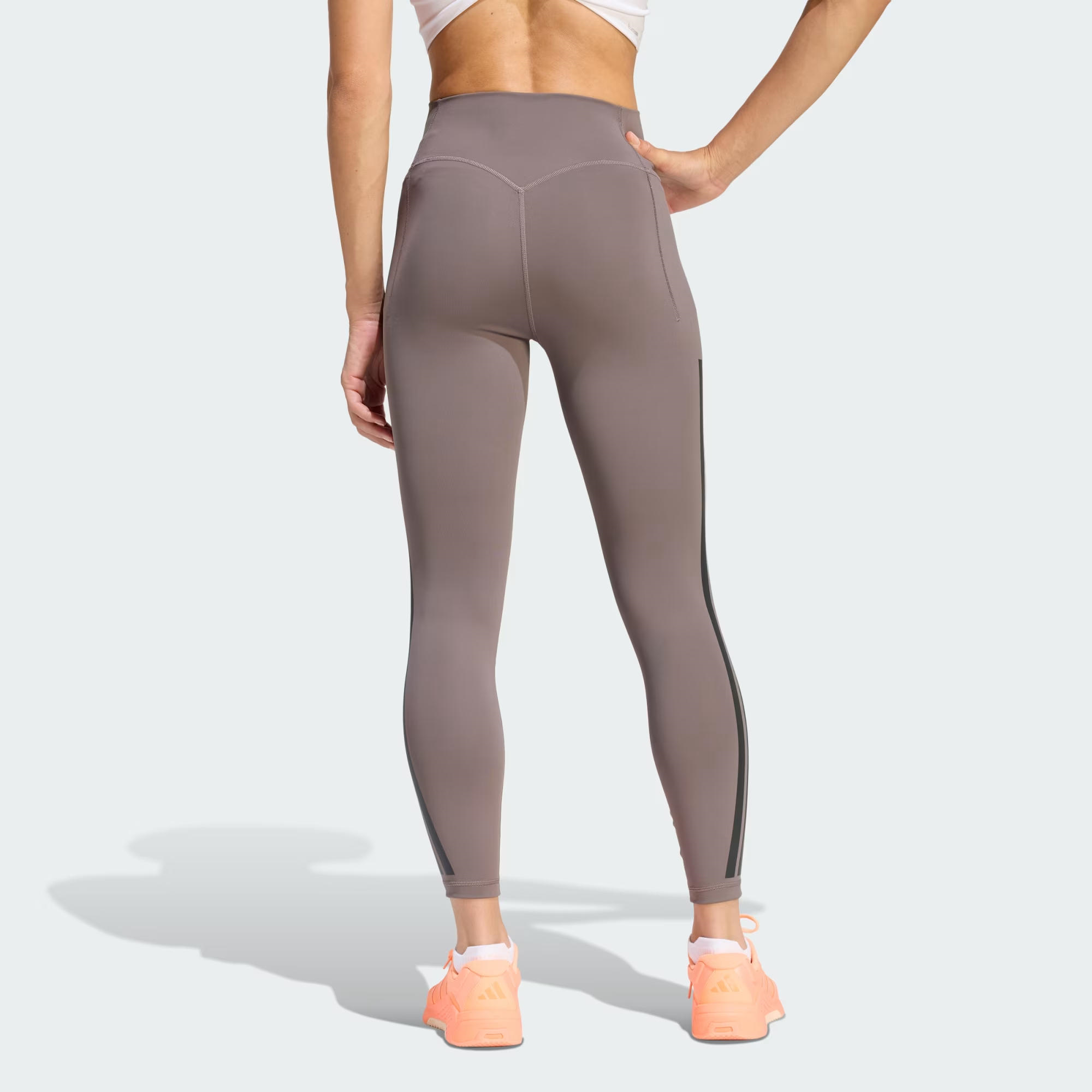 adidas Optime Workout 3-Stripes 7/8 Kadın Tayt