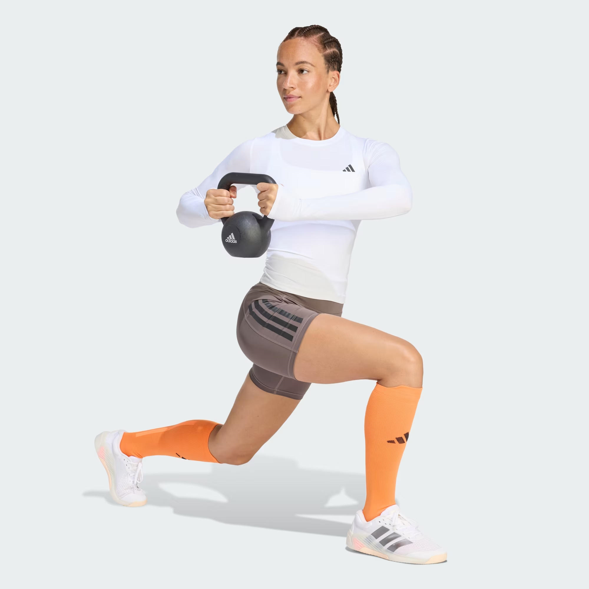 adidas Optime Workout 3-Stripes Kadın Tayt
