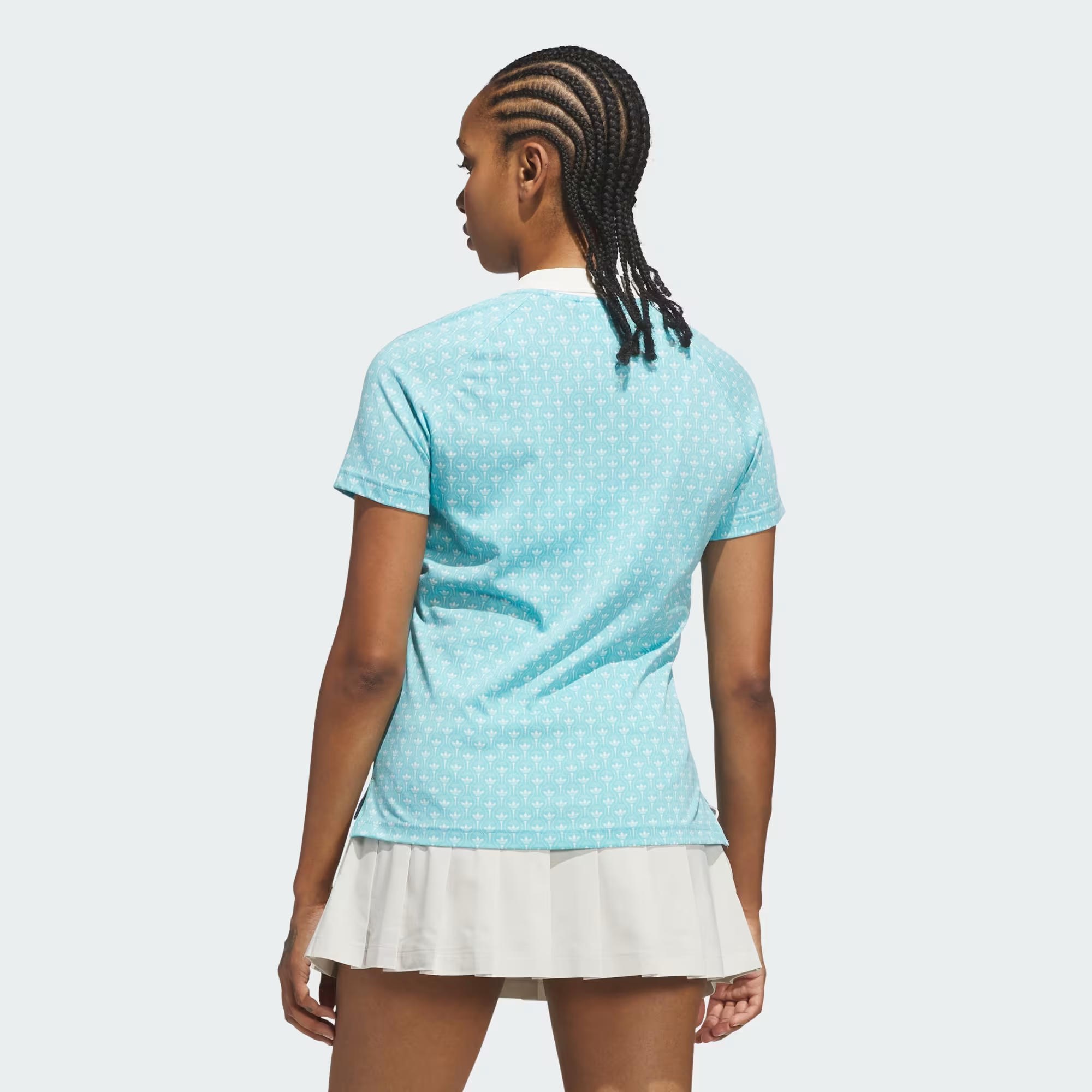 adidas Originals All Over Trefoil Polo Kadın Tişört