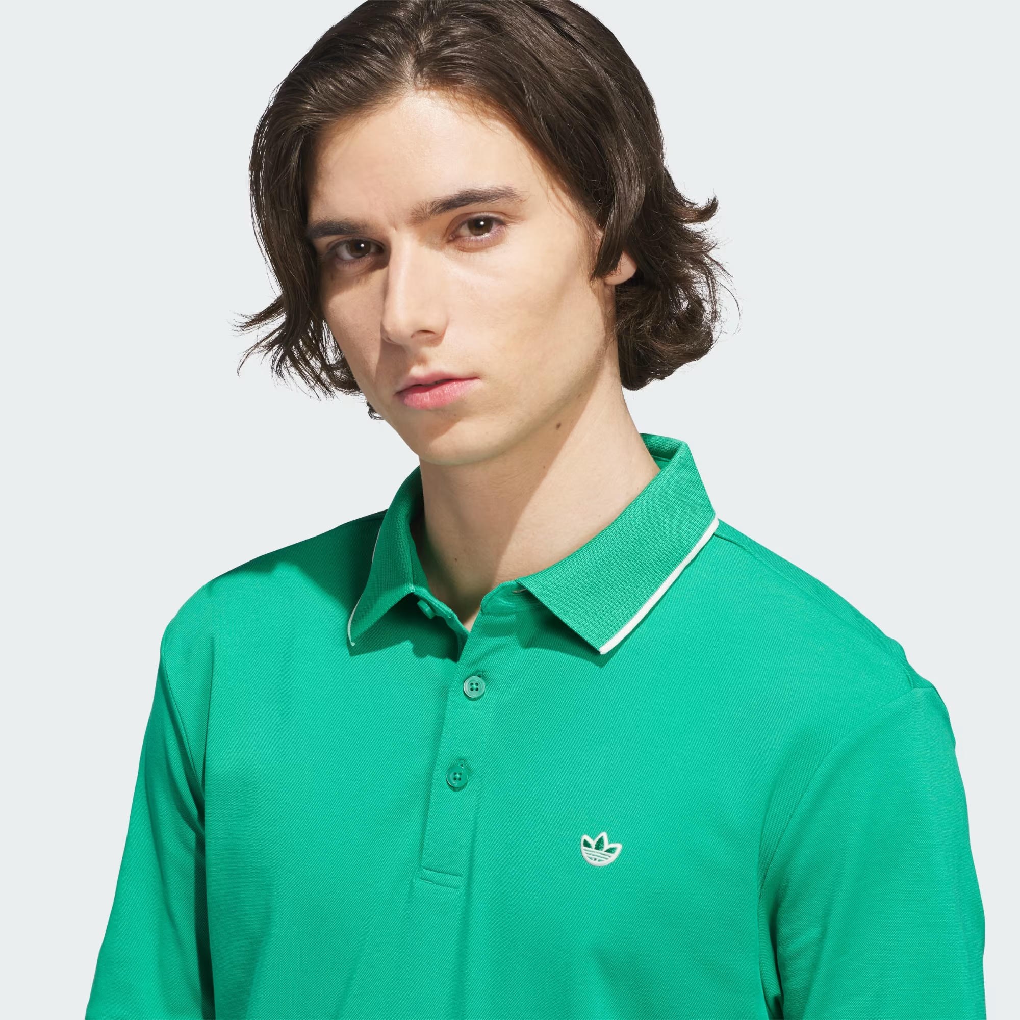 adidas Originals Twistknit Trefoil Polo Erkek Tişört
