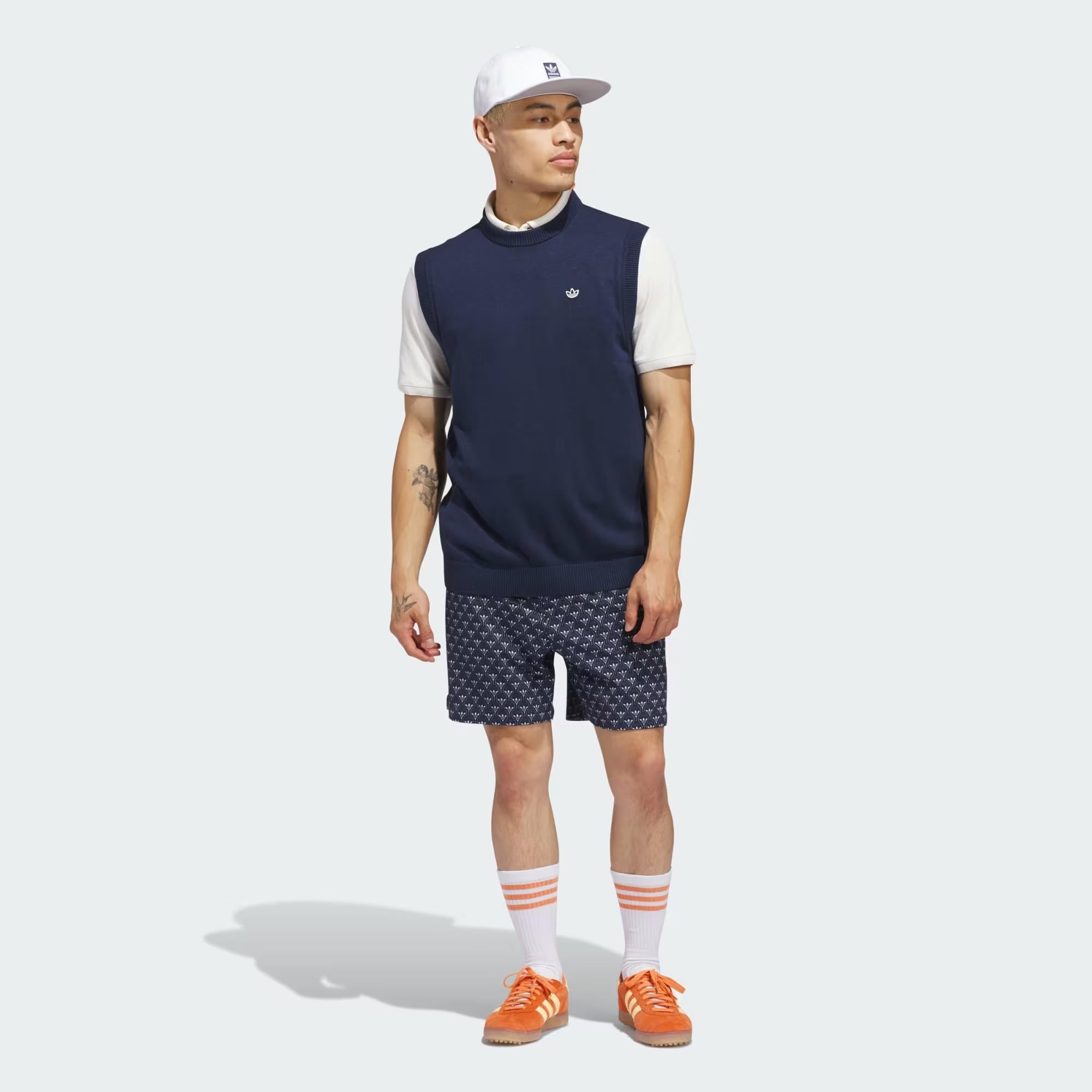 adidas Originals Twistweave Trefoil Polo Erkek Tişört
