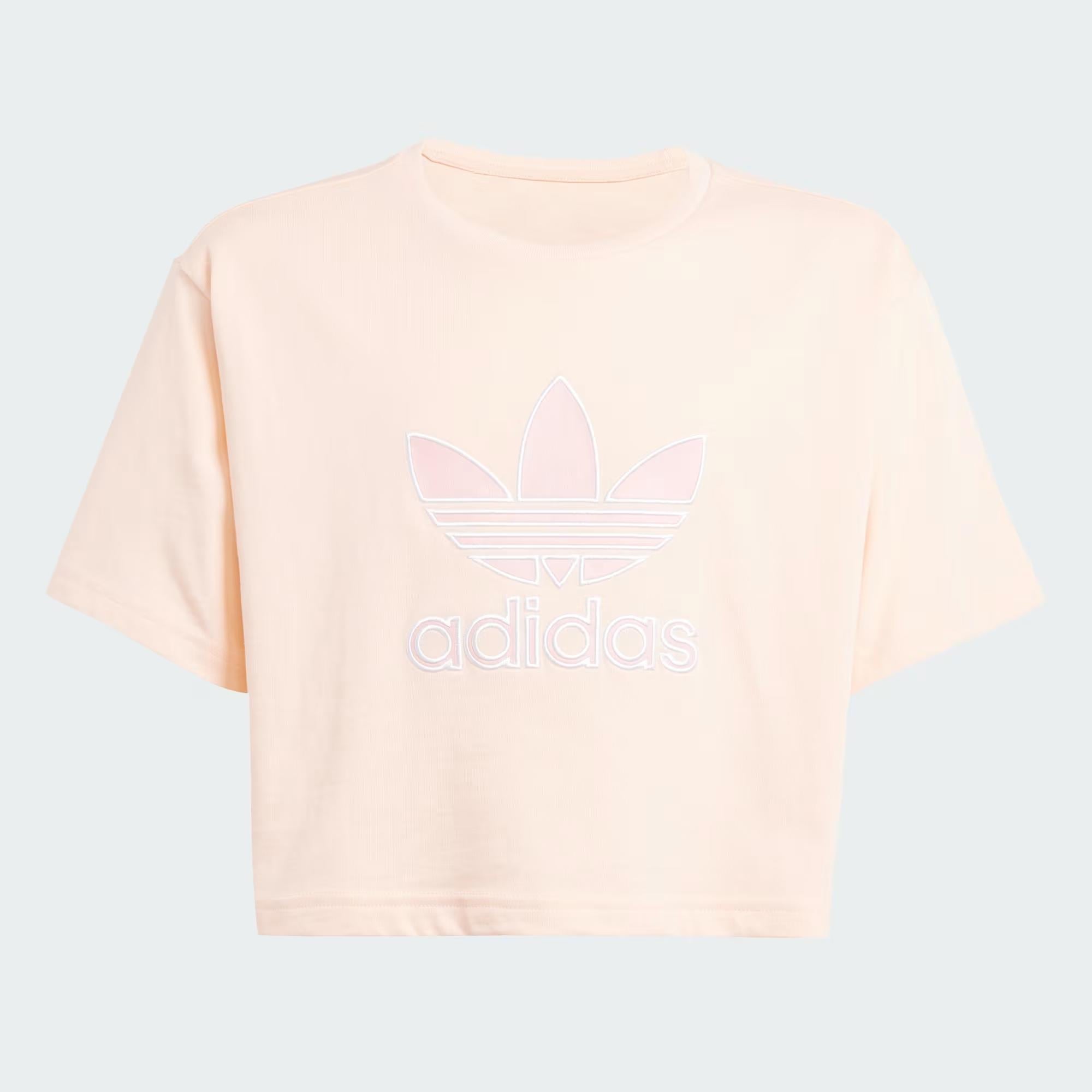 adidas Oversized Crop Big Logo Execution Çocuk Tişört