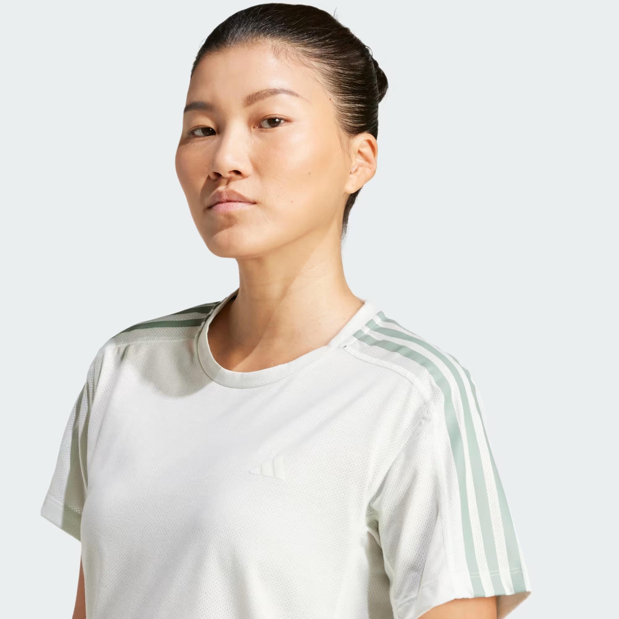 adidas Own The Run 3 Stripes Kadın Tişört