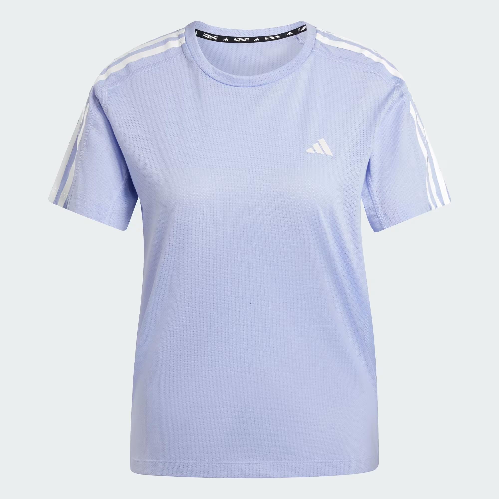 adidas Own The Run 3 Stripes Kadın Tişört