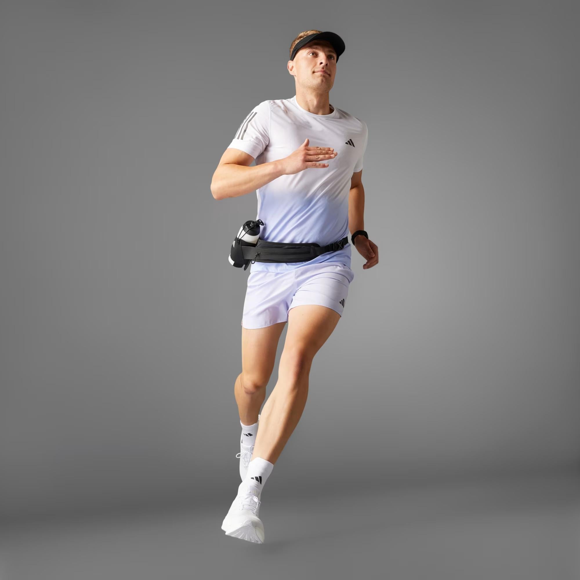 adidas Own the Run CLIMACOOL Colorblock Erkek Tişört
