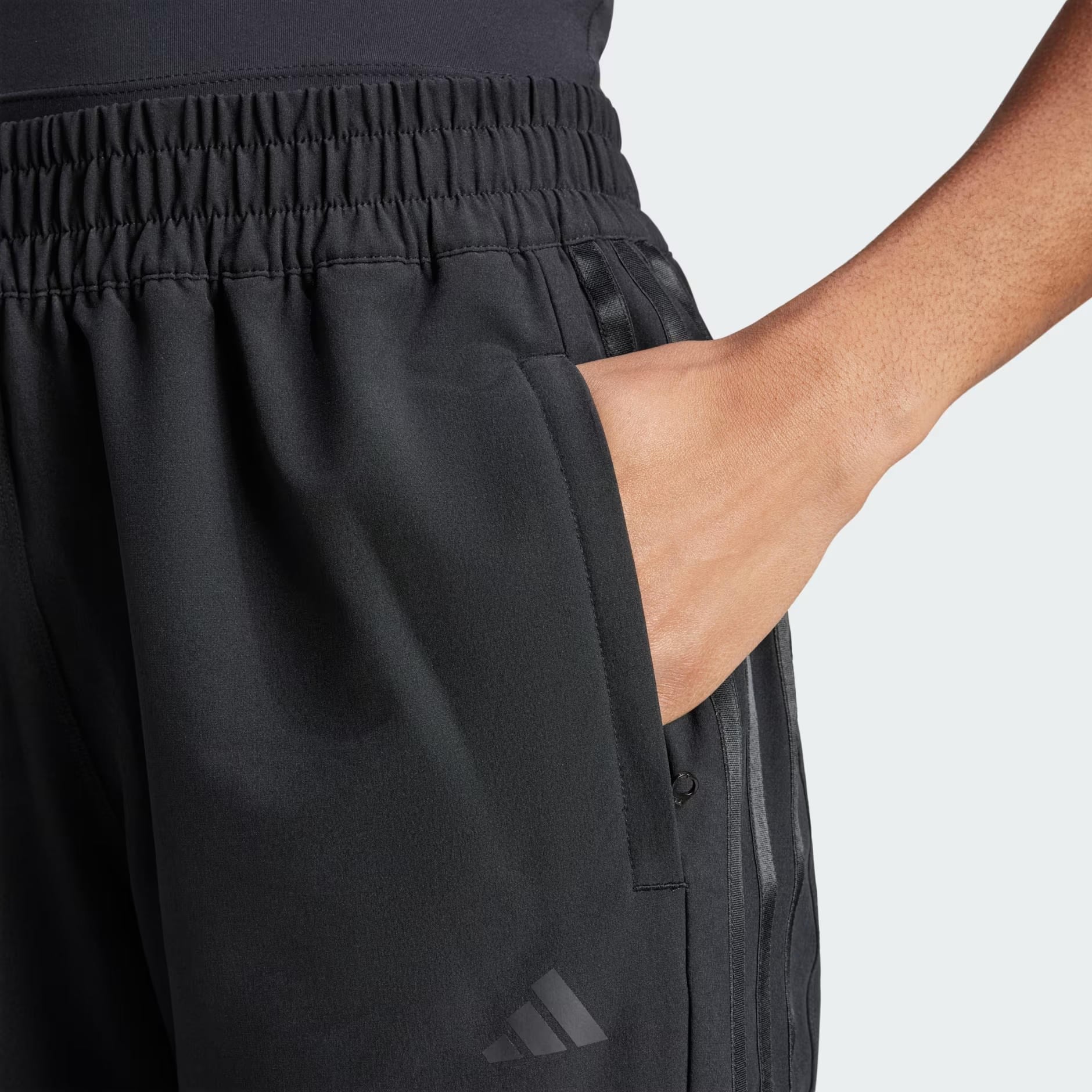 adidas Pacer ALL Gym 3-Stripes Woven Mid-Rise Kadın Eşofman Altı