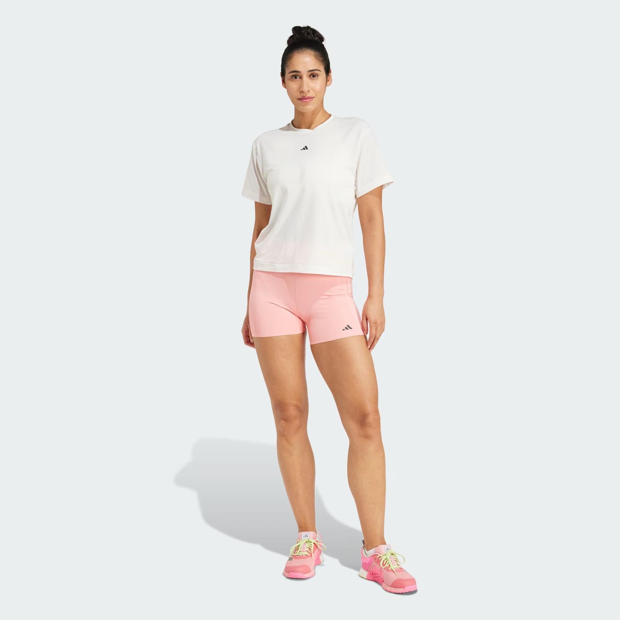 adidas Power Back Cutout 3 Stripes Kadın Tişört