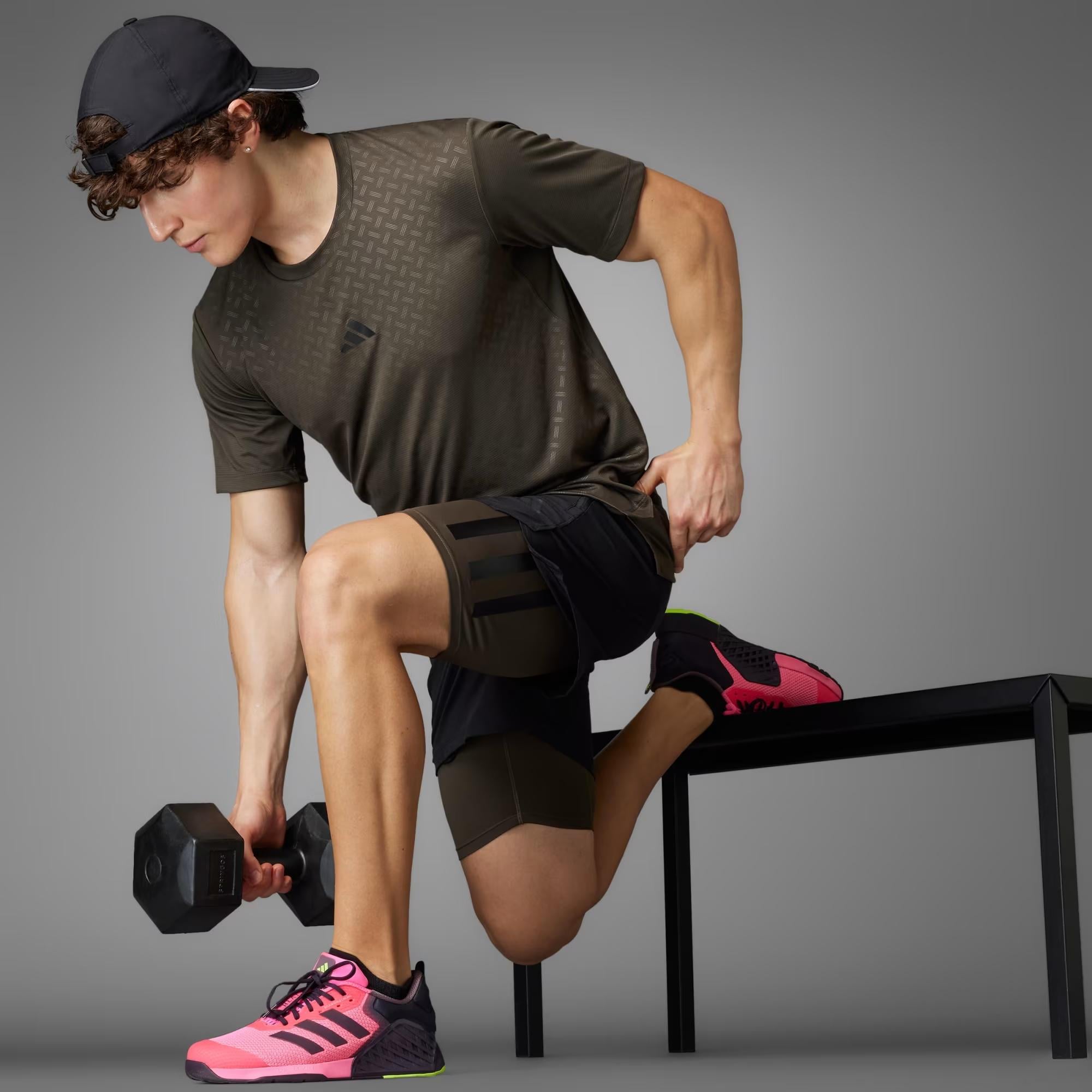 adidas Power Workout Two IN One Erkek Şort