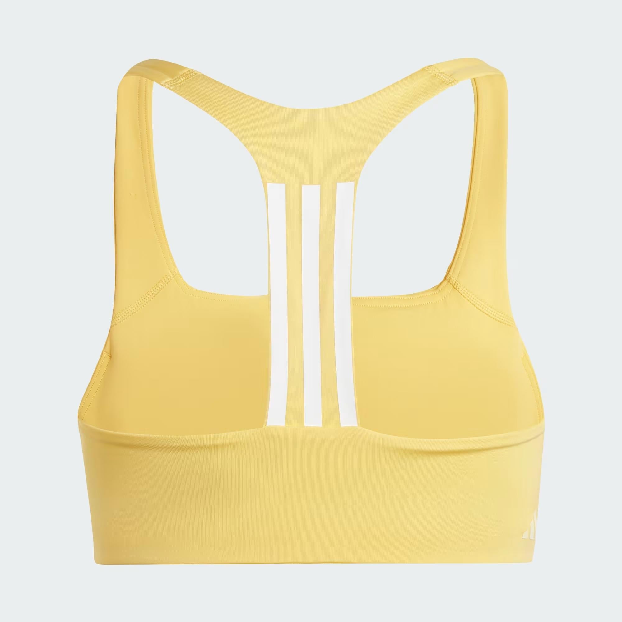 adidas Powerimpact Training Medium Support 3 Stripes Kadın Büstiyer
