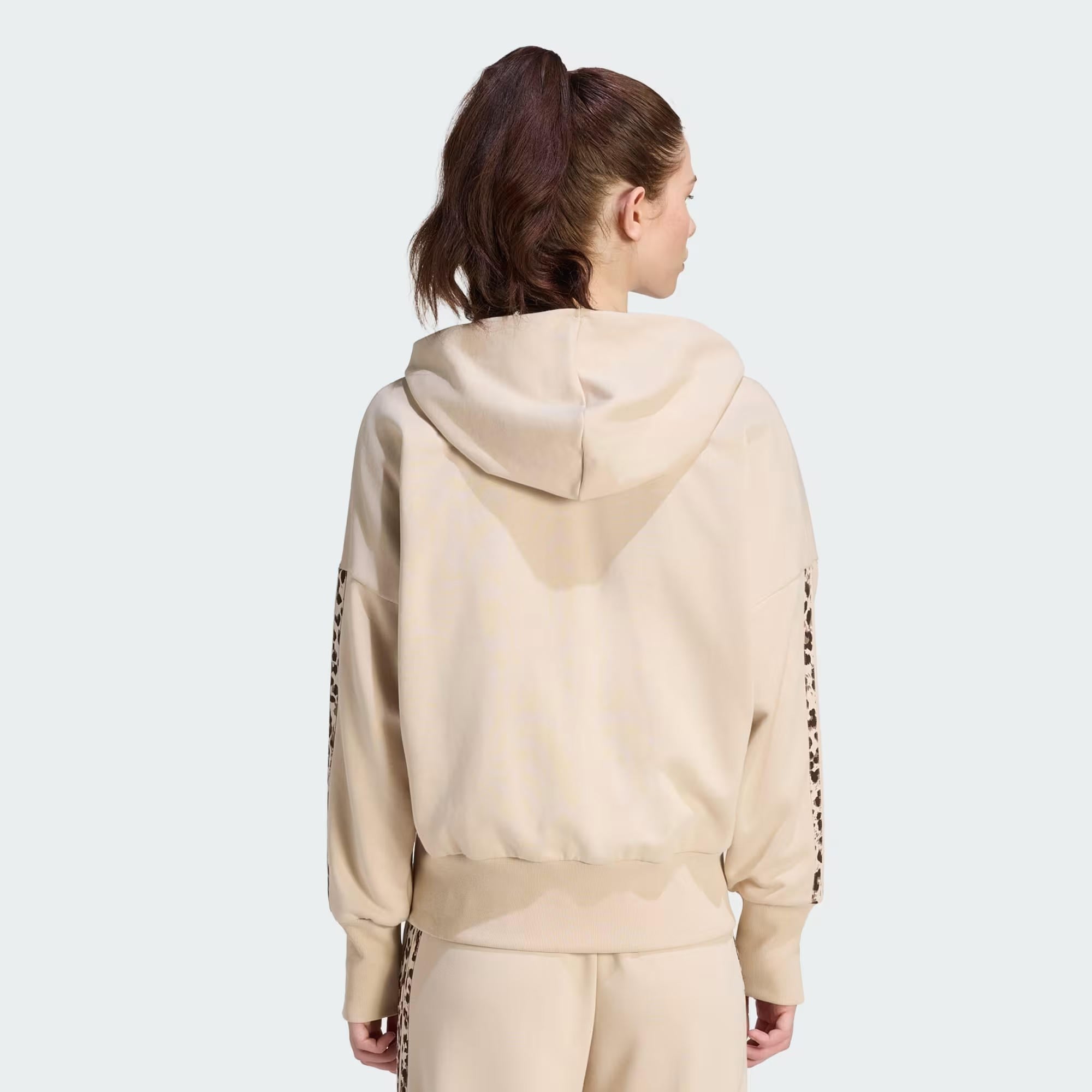 adidas Seasonal Essentials Animal Print 3 Stripes Kadın Sweatshirt