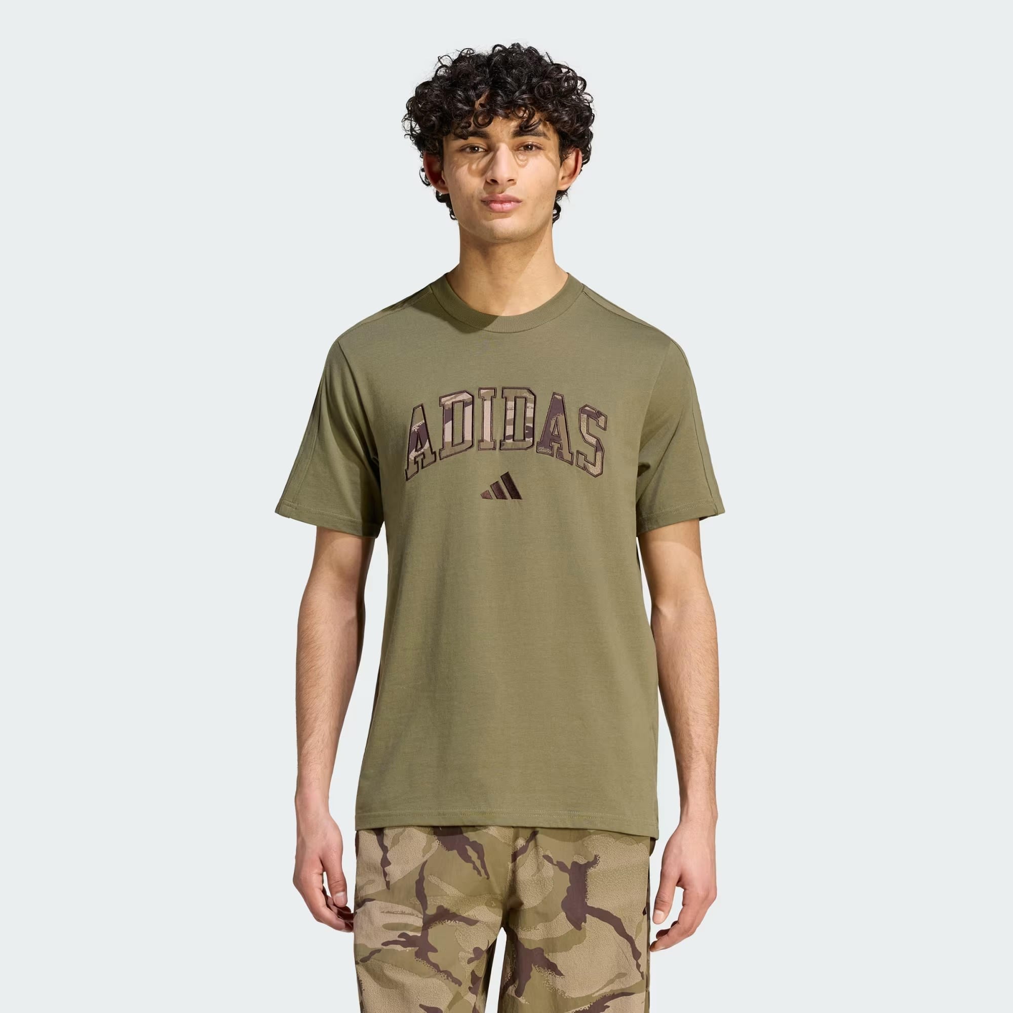 adidas Seasonal Essentials Camo Erkek Tişört