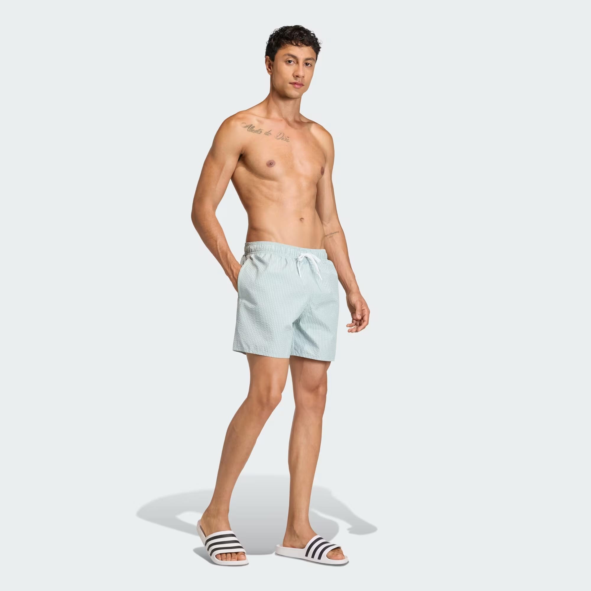 adidas Seersucker Erkek Şort Mayo