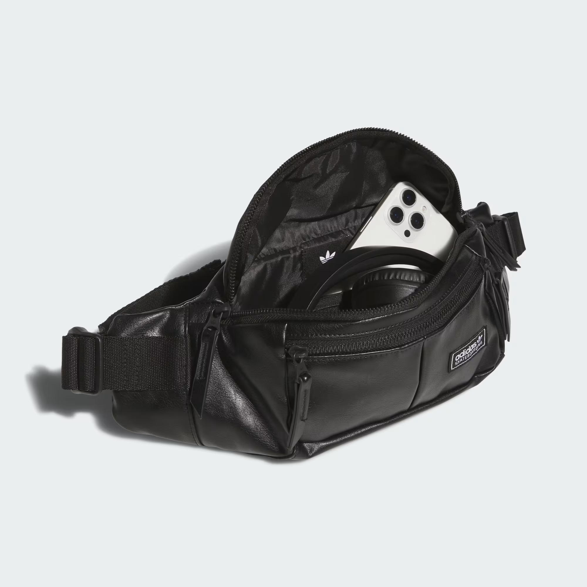 adidas Skateboarding Vegan Leather Cross Body Bel Çantası
