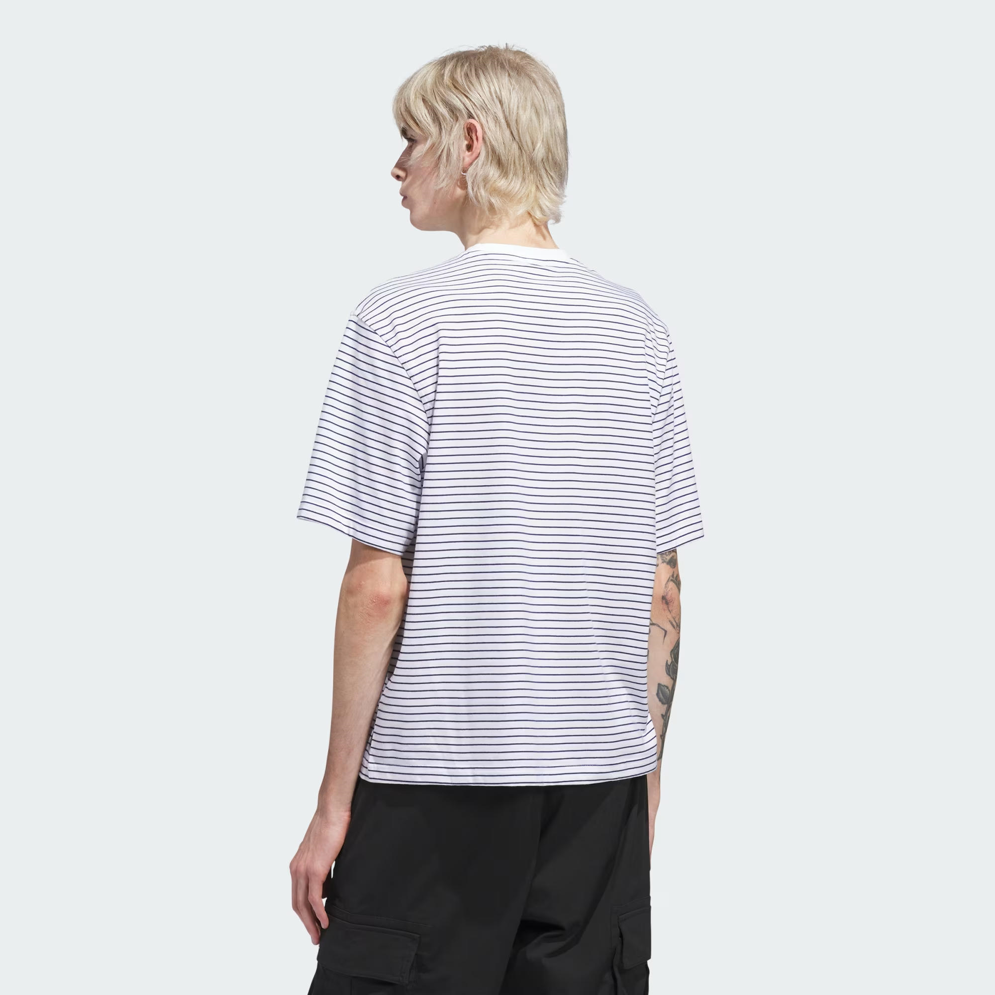 adidas Skateboarding YARN DYE Erkek Tişört