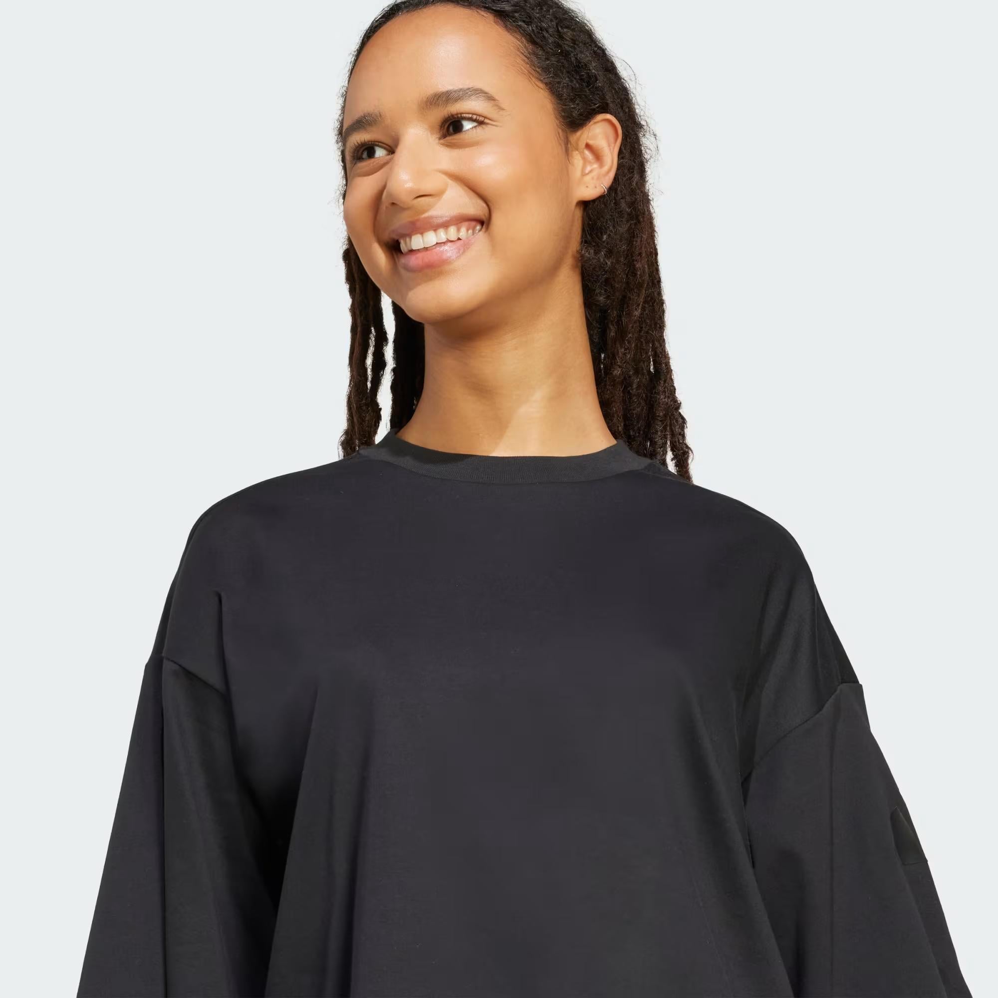 adidas Soft Lux Loose Kadın Tişört