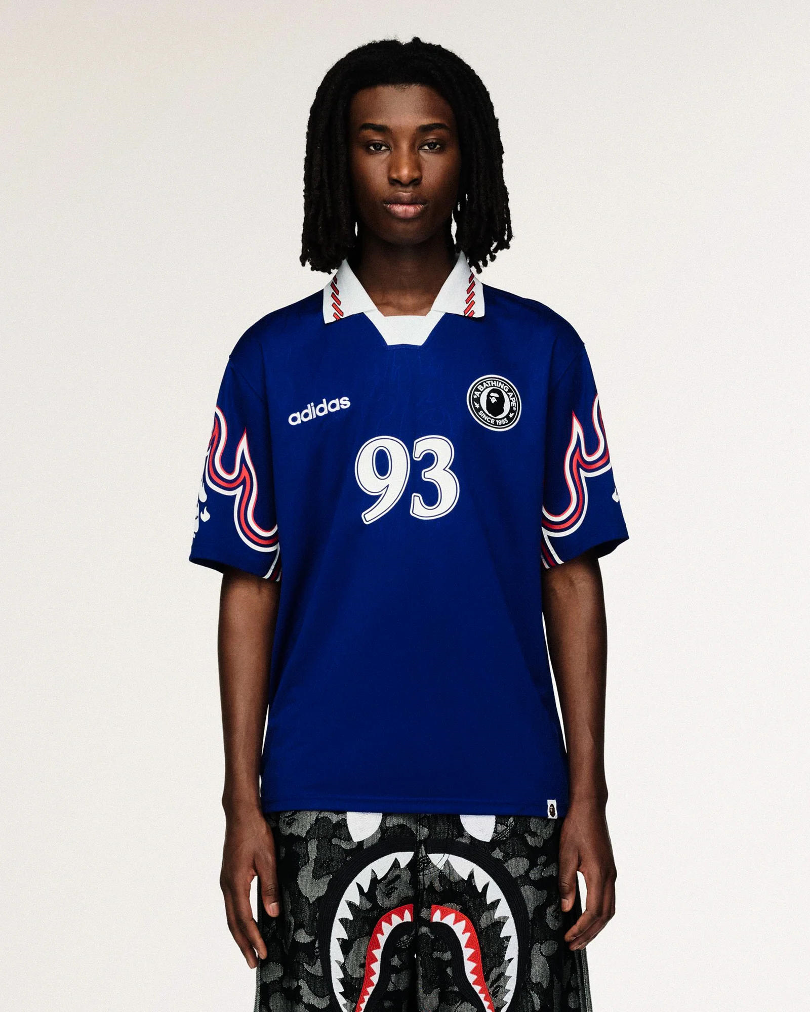 adidas SSL Flame Jersey Bape Erkek Forma