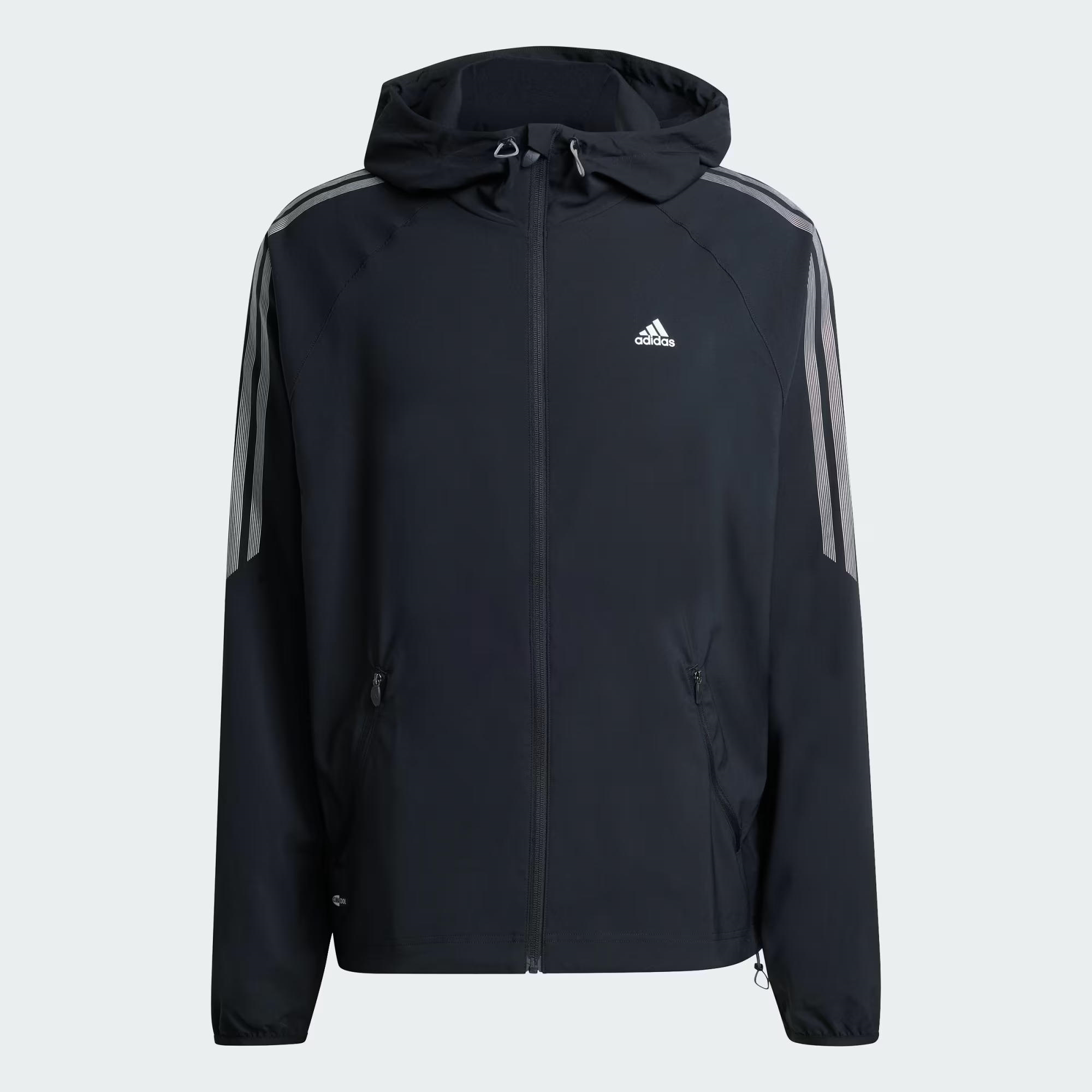 adidas Striped Regular Erkek Rüzgarlık