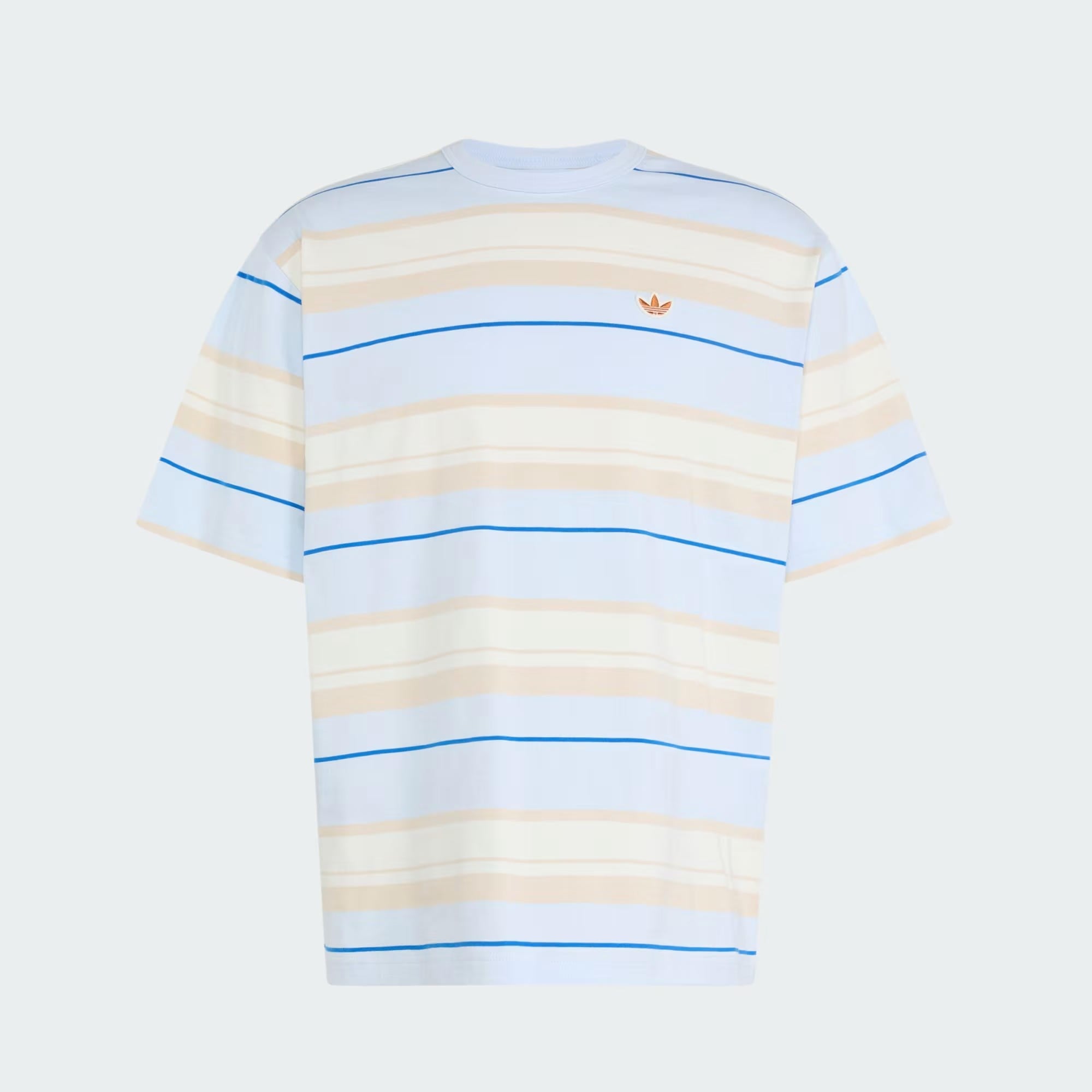 adidas Summer Glow Striped Erkek Tişört