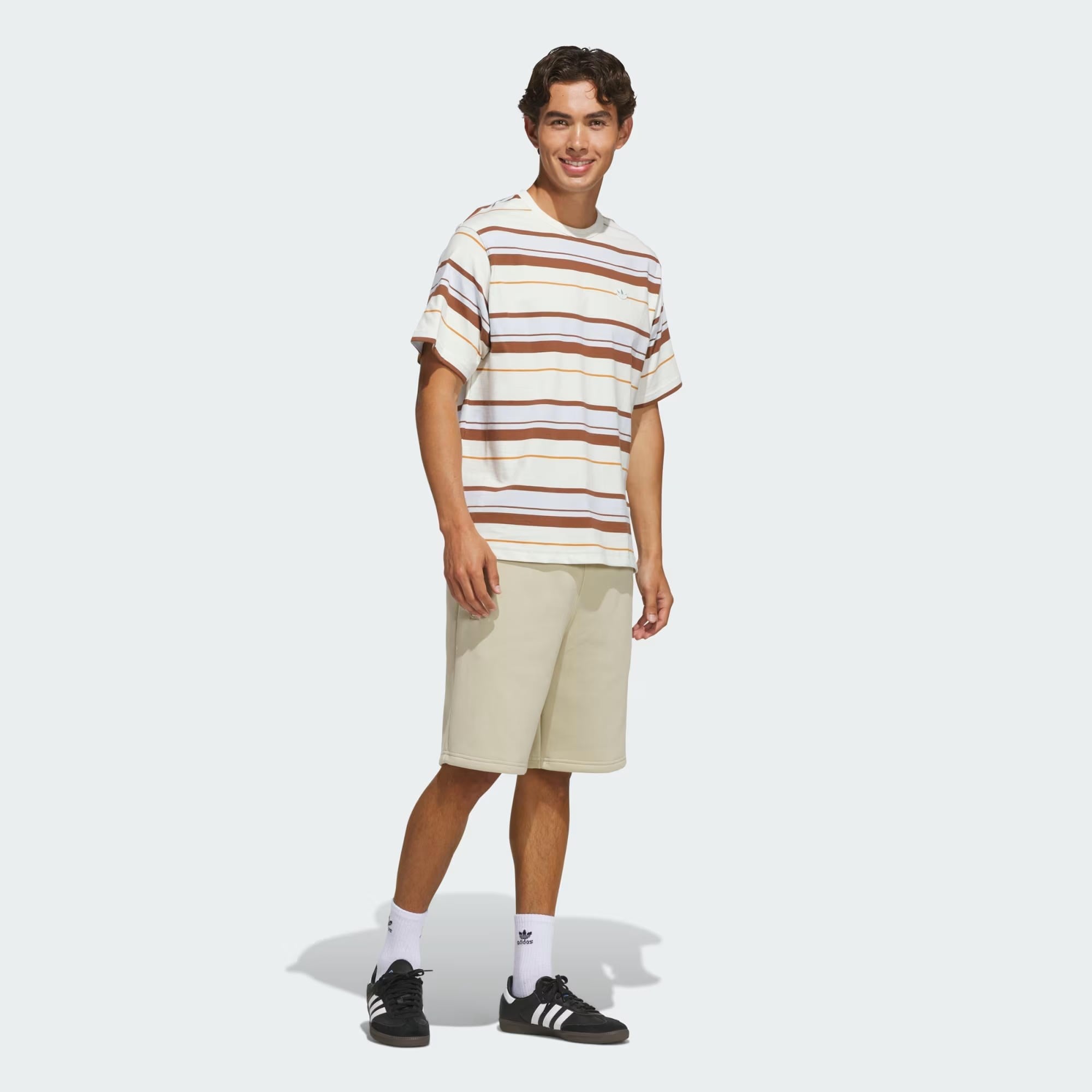 adidas Summer Glow Striped Erkek Tişört