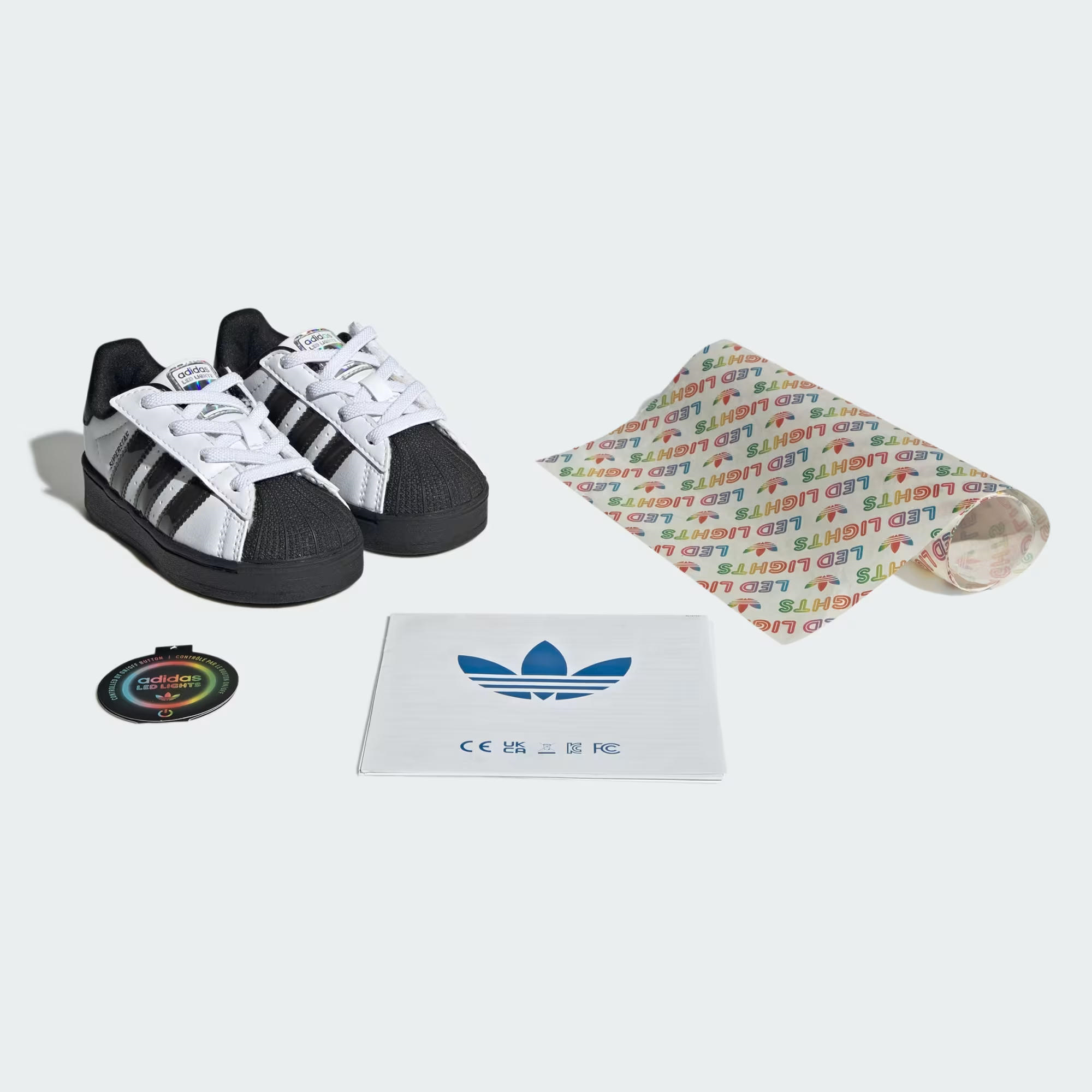 adidas Superstar Led Lights Çocuk Günlük Spor Ayakkabı