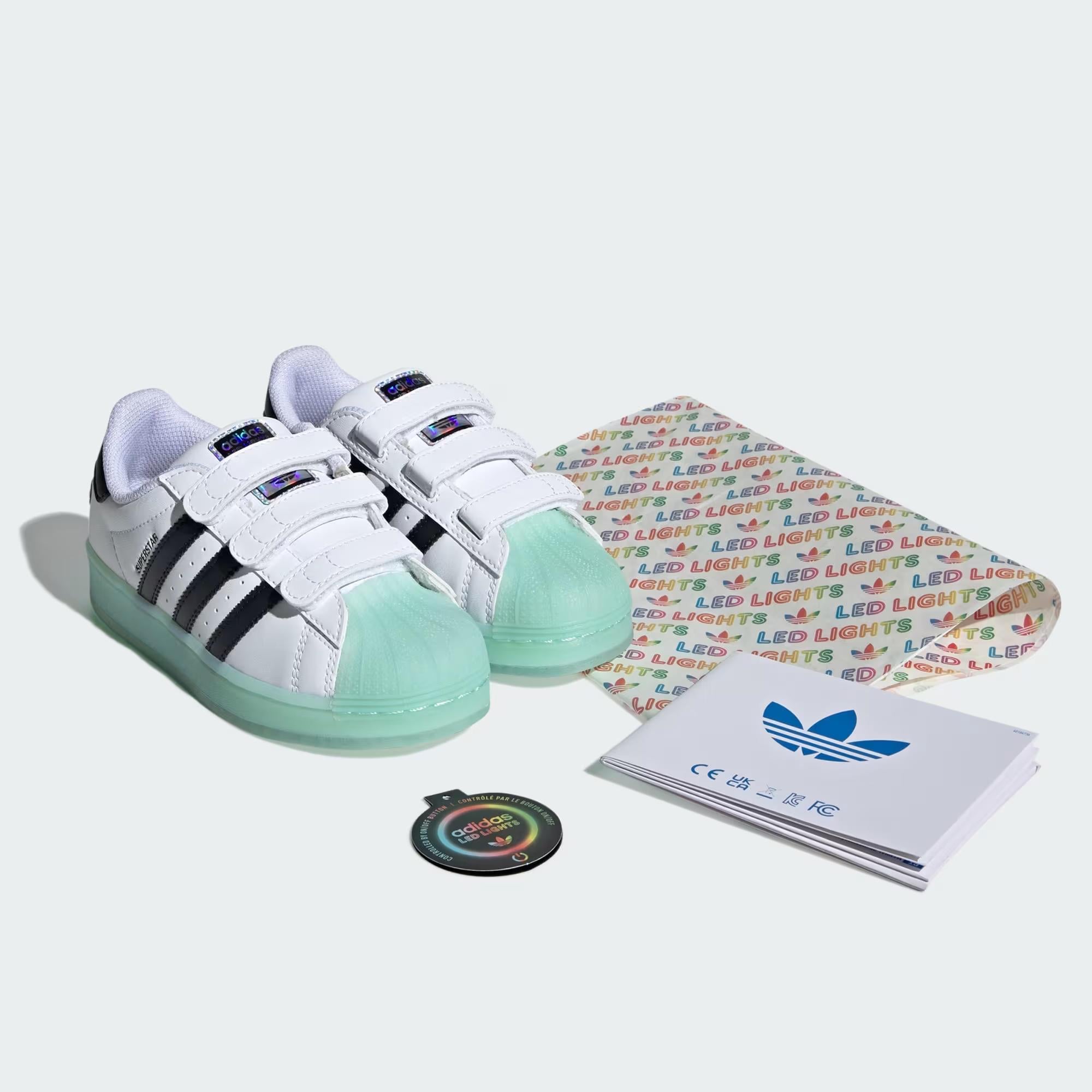 adidas Superstar Led Lights Comfort Closure Çocuk Günlük Spor Ayakkabı