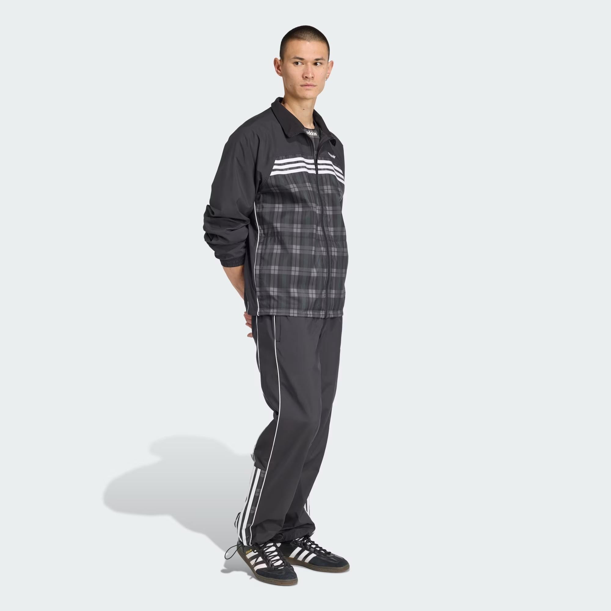 adidas Tartan Loose Erkek Sweatshirt