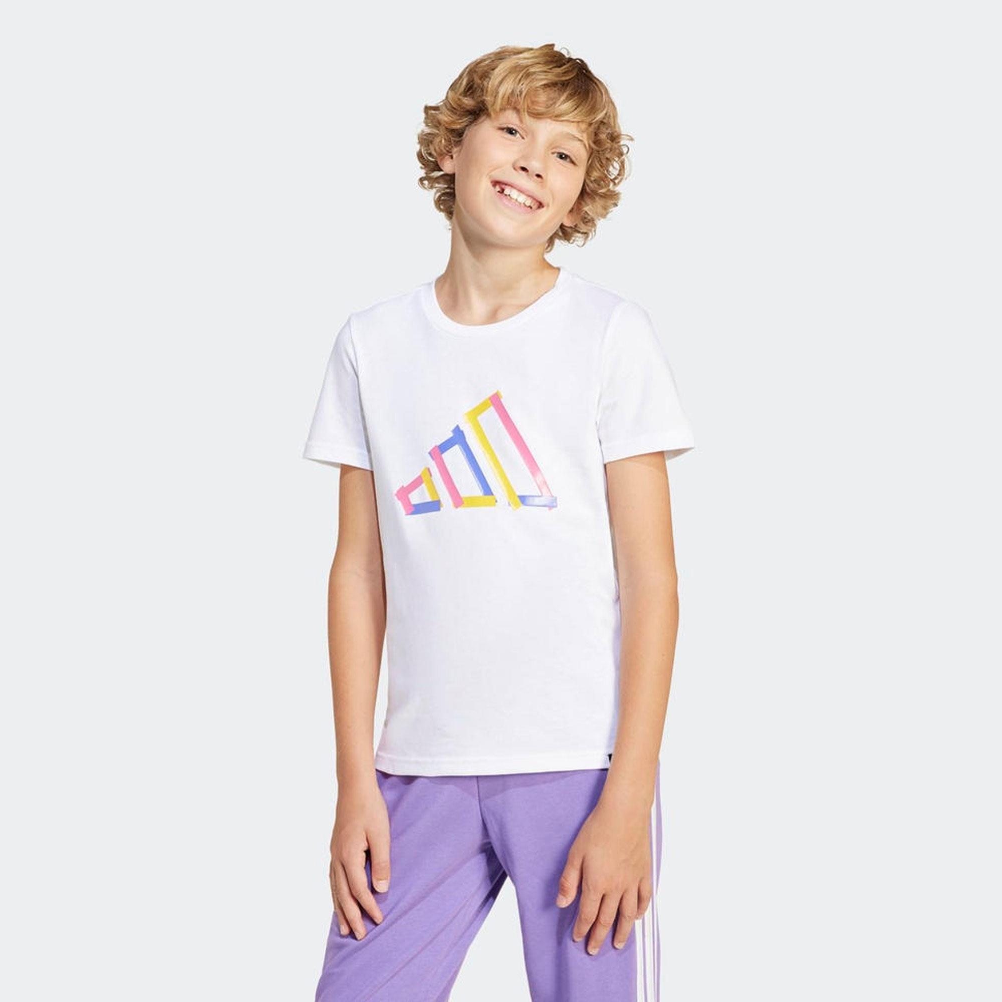 adidas Tech Logo Graphic Çocuk Tişört